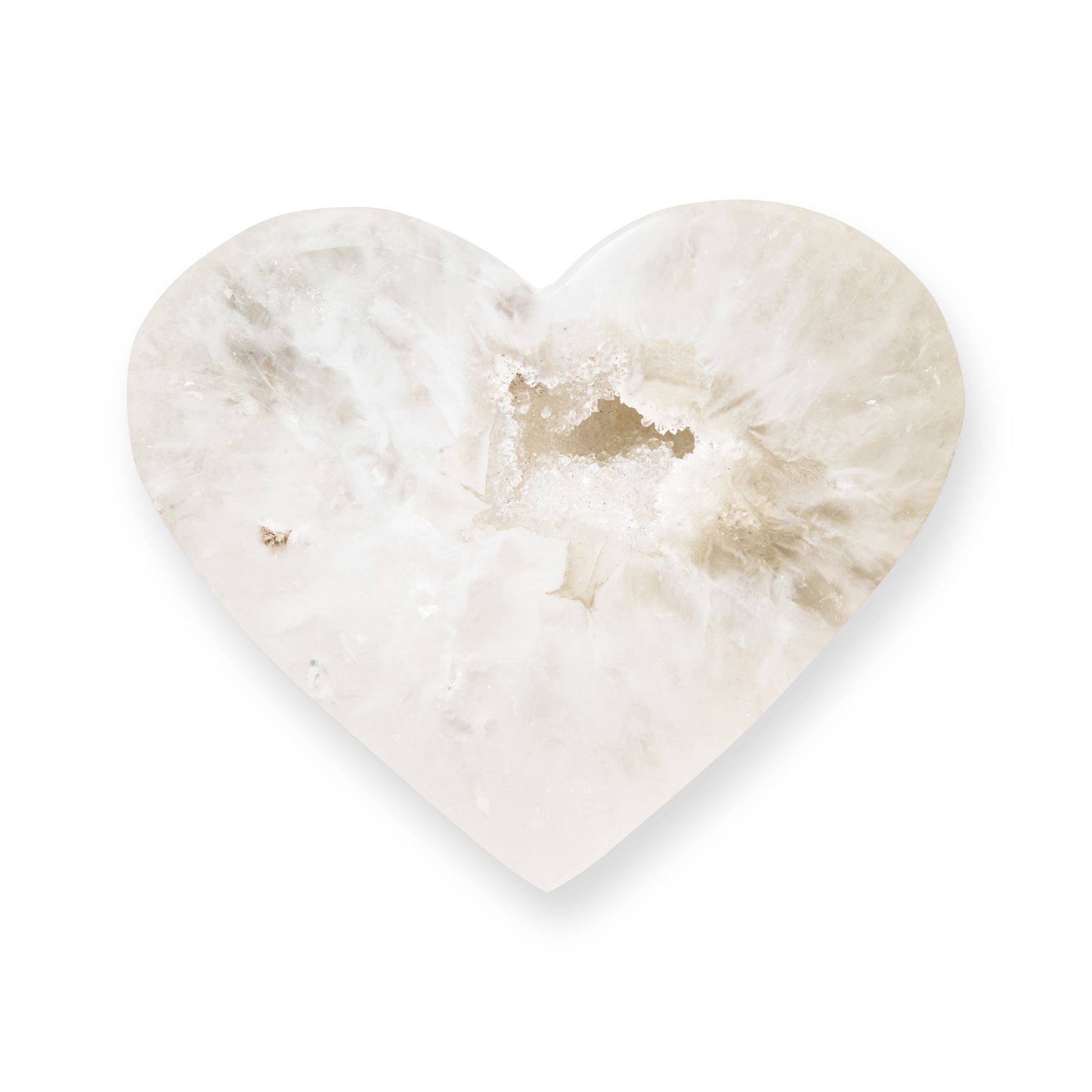 Amethyst Geode Heart