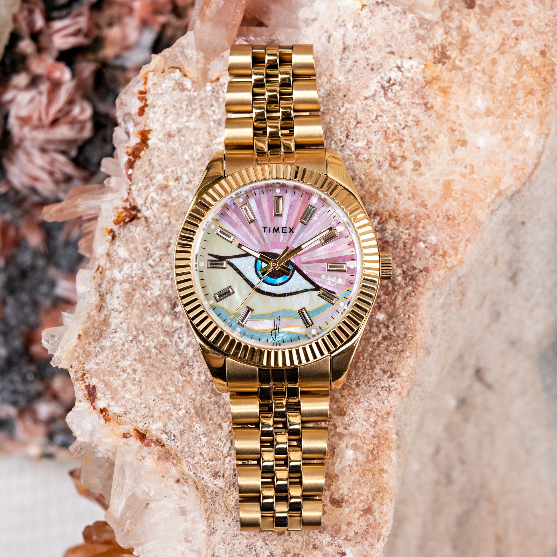 Timex x Jacquie Aiche Legacy Guiding Light Watch