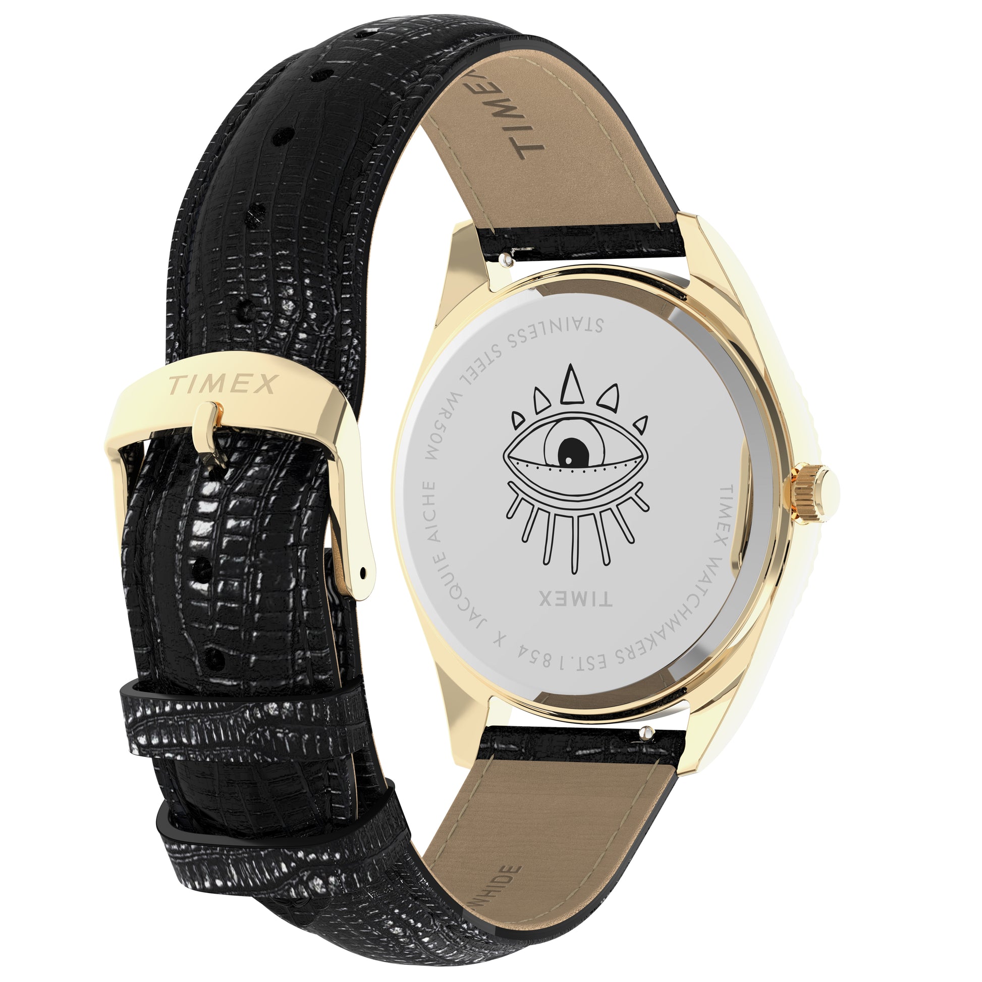Timex x Jacquie Aiche Legacy Good Karma Watch Malachite