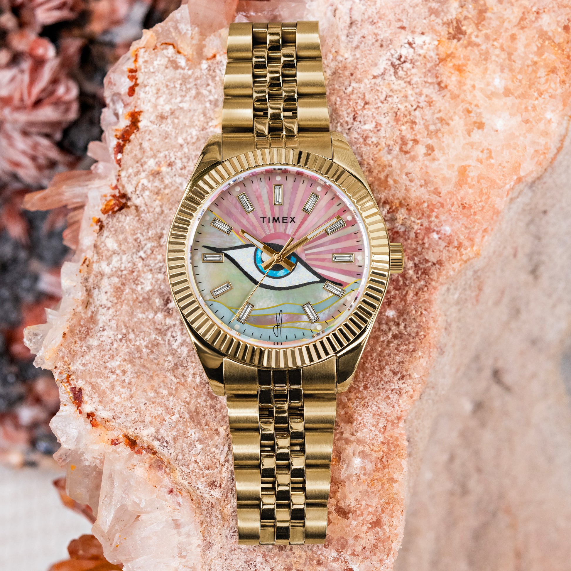 Timex x Jacquie Aiche Legacy Guiding Light Watch