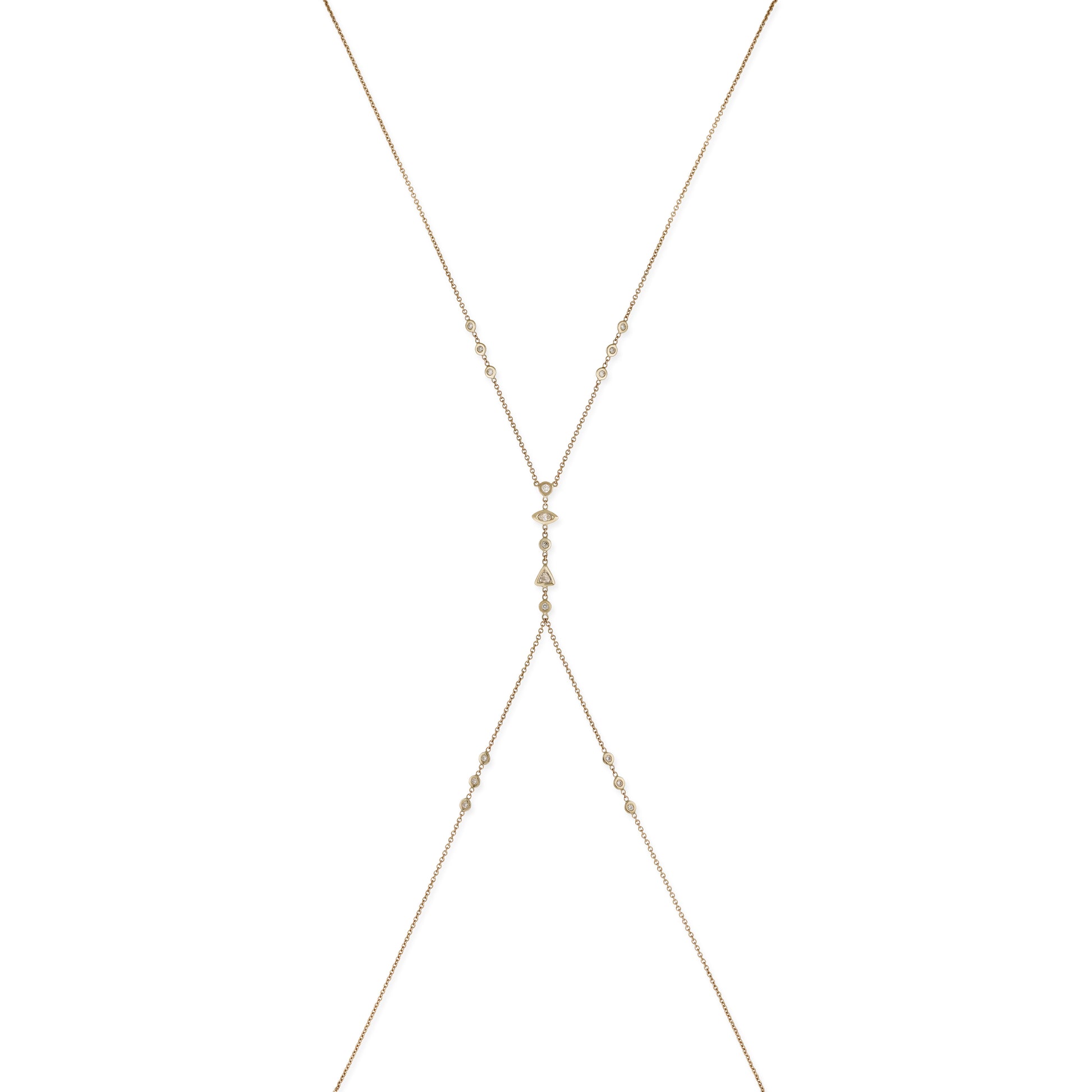 5 Diamond Shapes Bodychain