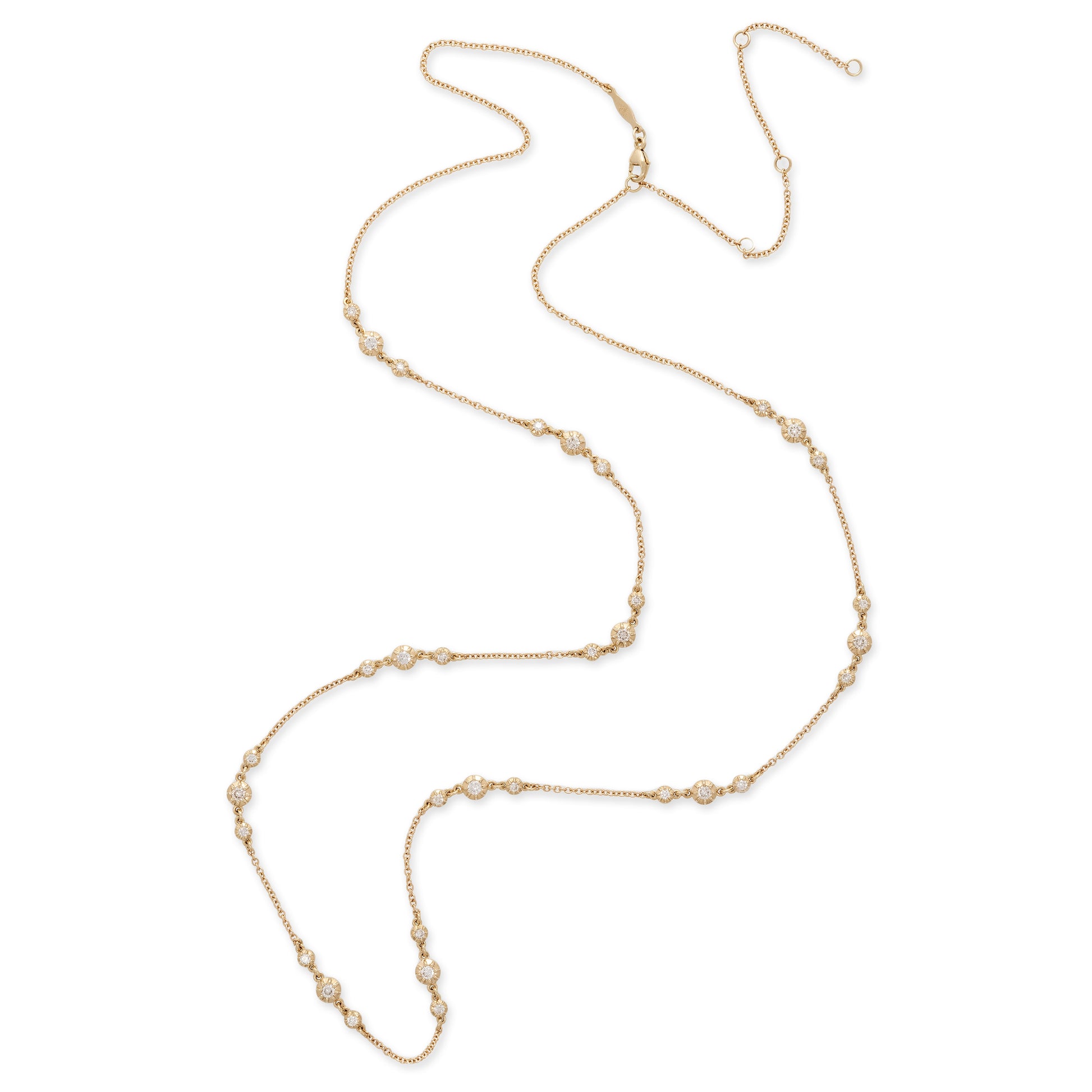 Graduated 3x11 Sophia Diamond Belly Chain