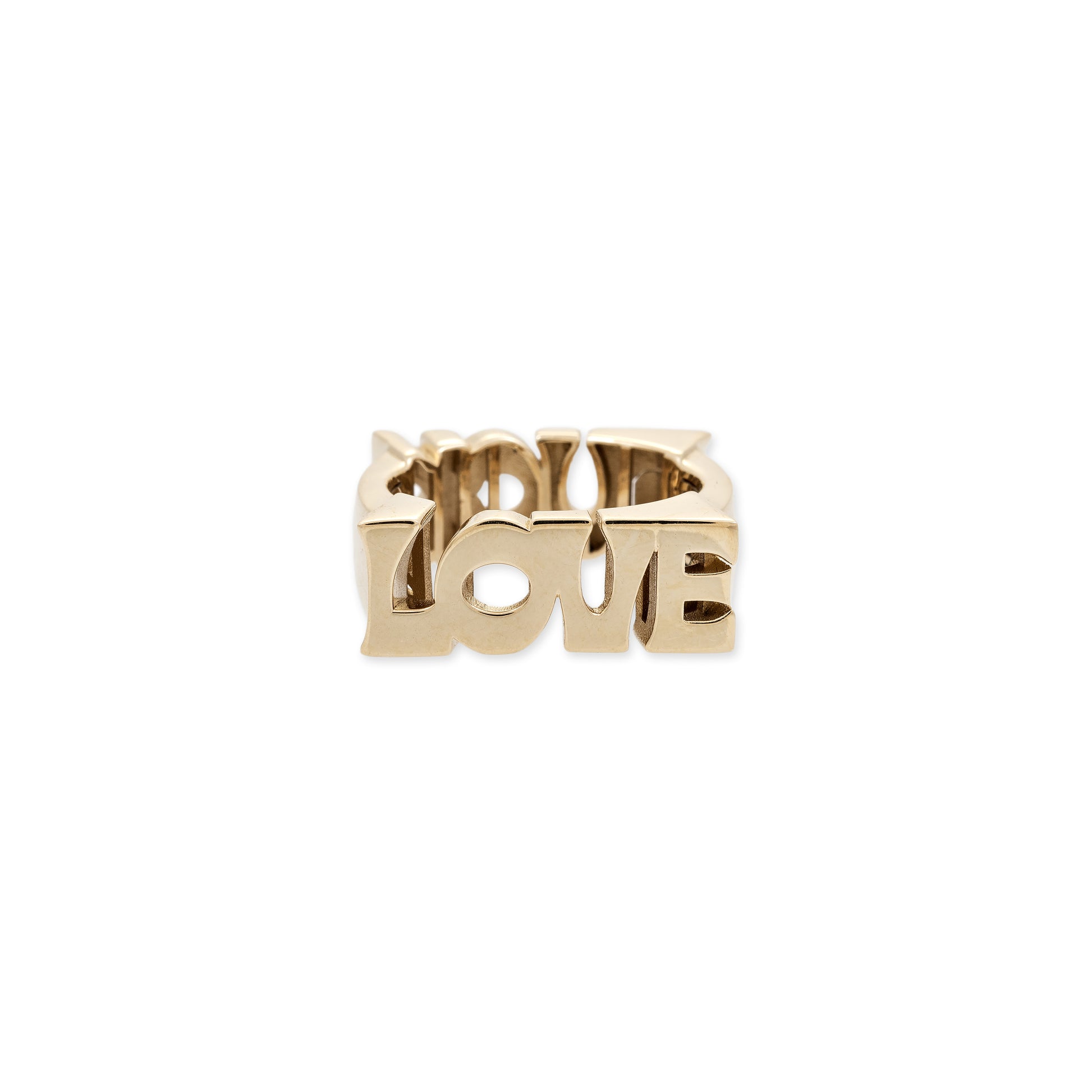 Fuck & Love Groovy Ring