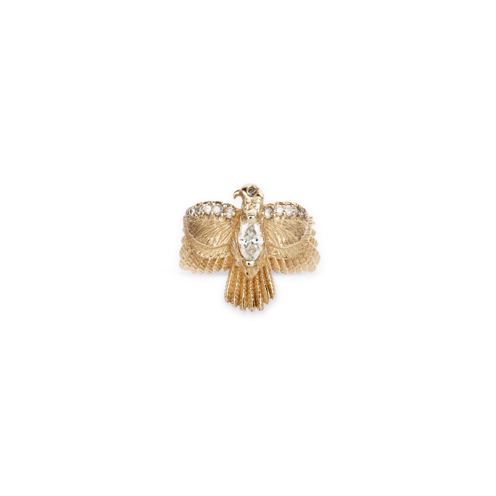 Thunderbird Diamond Ear Cuff