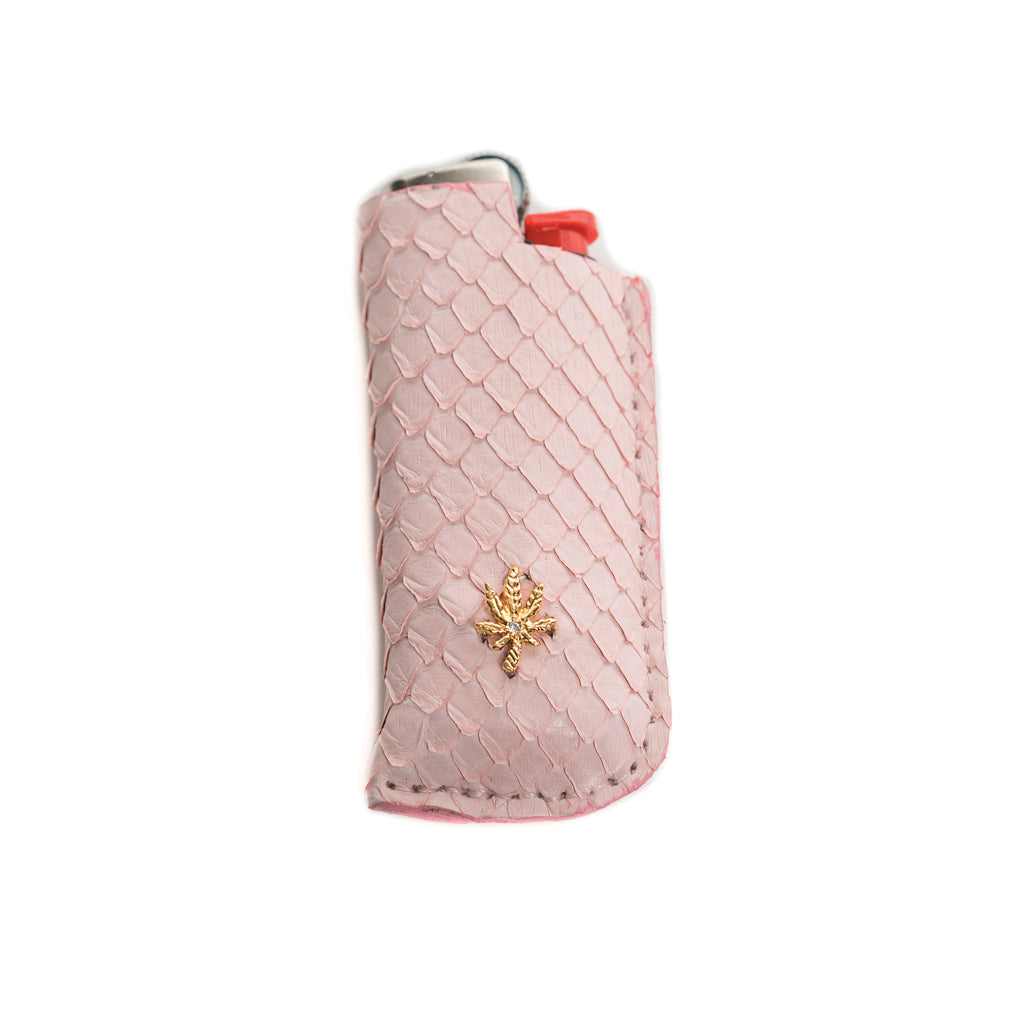 PINK SNAKE SKIN SWEETLEAF LIGHTER