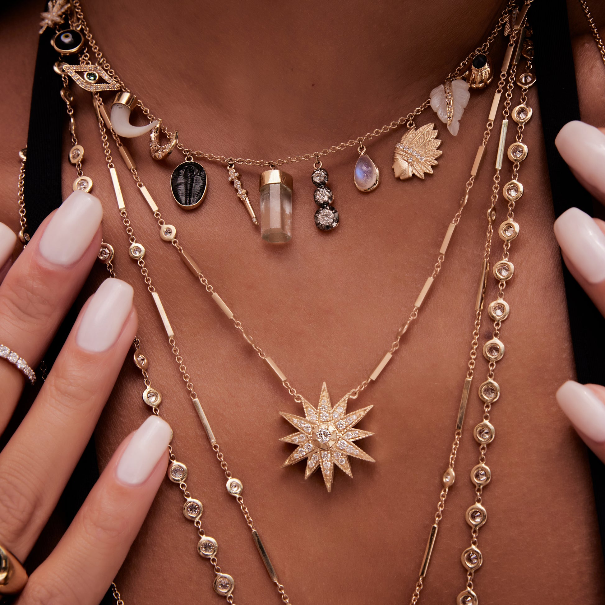 Wild Child Charm Necklace