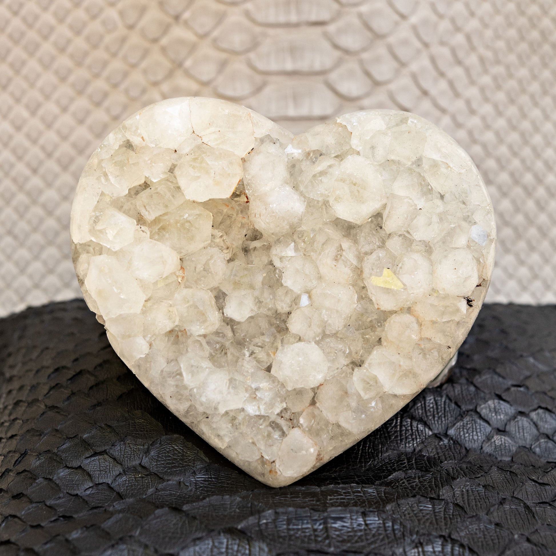 Quartz Cluster Heart