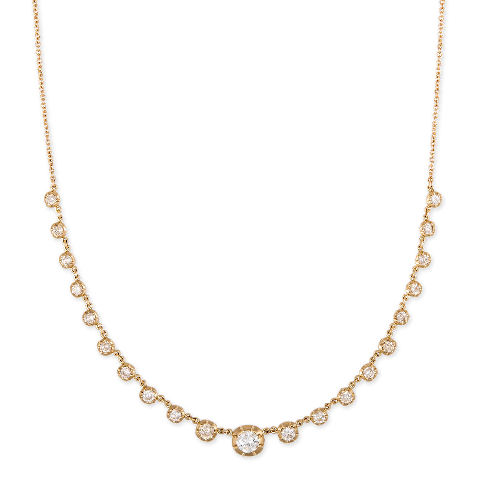 21 Graduated Sophia Diamond Necklace
