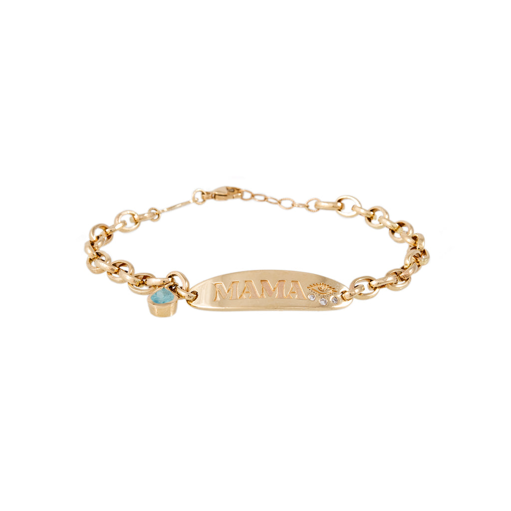 “MAMA” Birthstone ID Bracelet