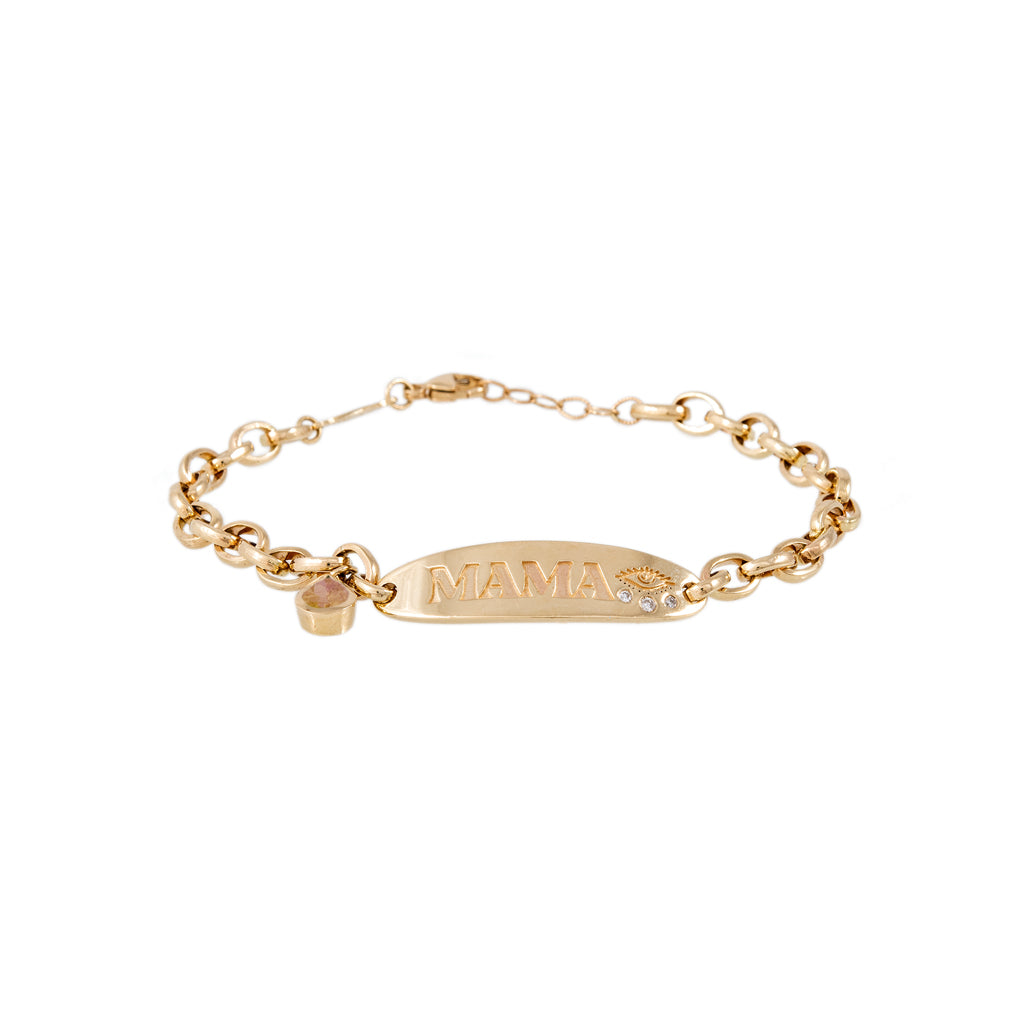 “MAMA” Birthstone ID Bracelet