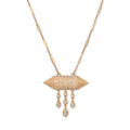 Pave Diamond Prayer Vessel with Sophia Diamond Shaker Necklace