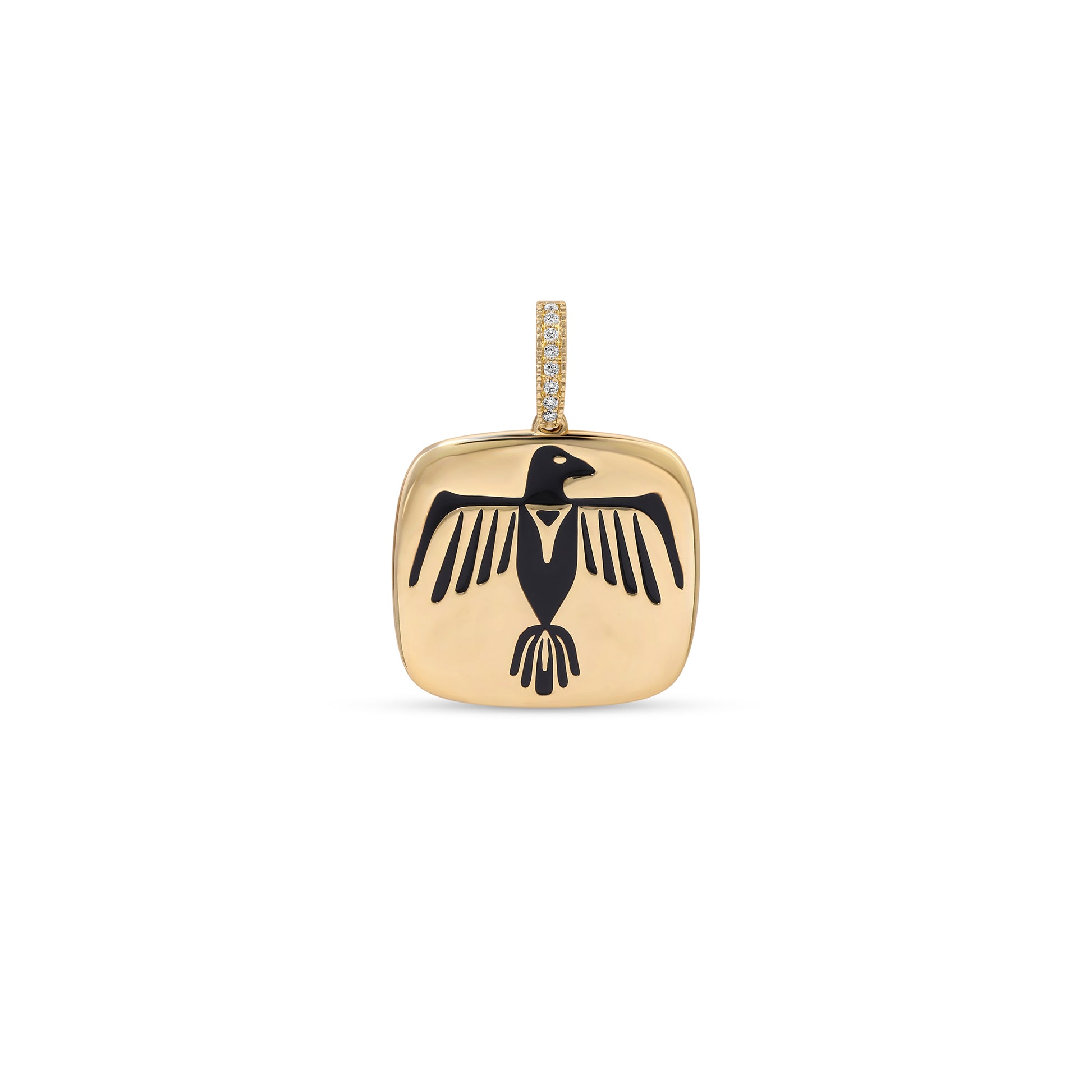 Thunderbird Crest Charm