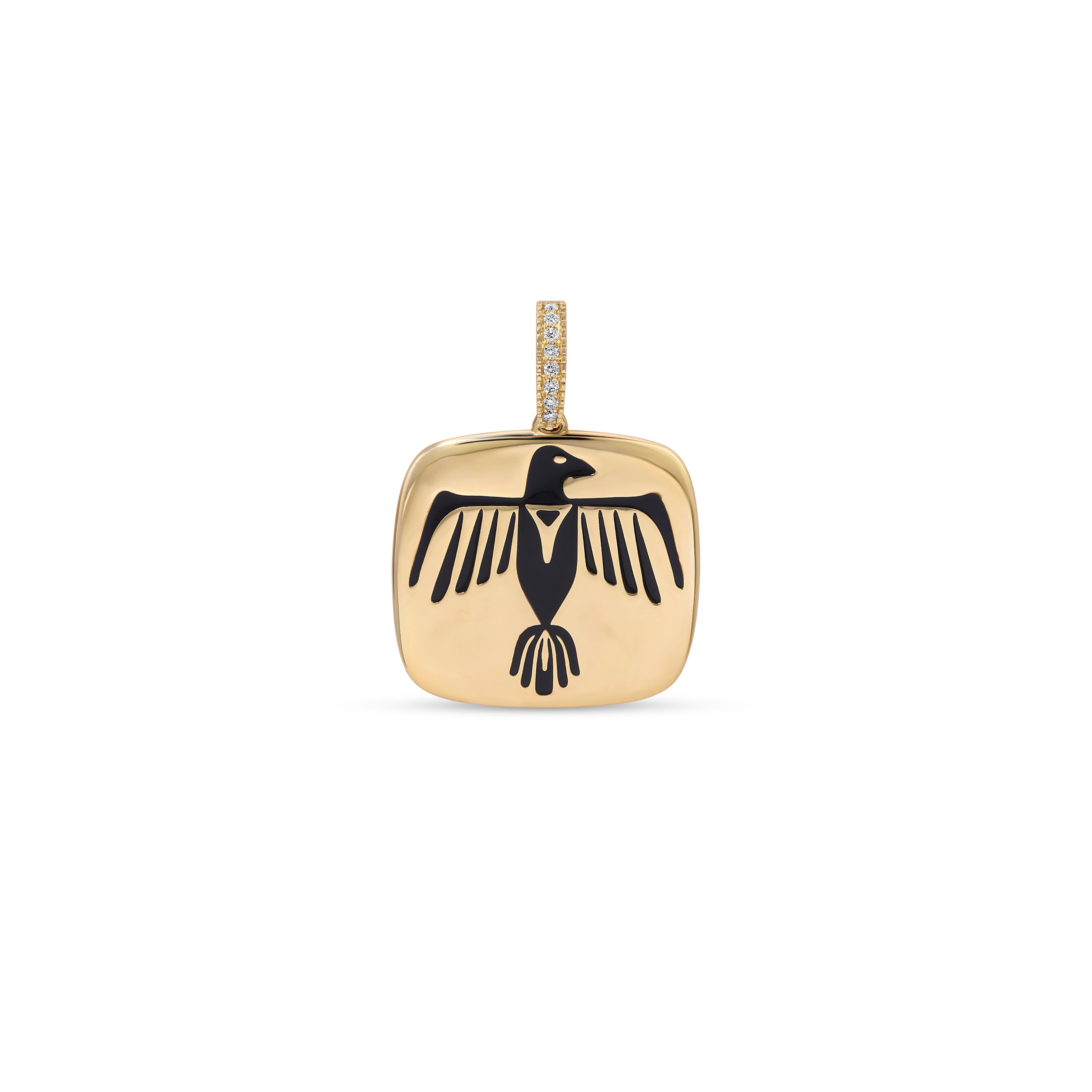 Thunderbird Crest Charm