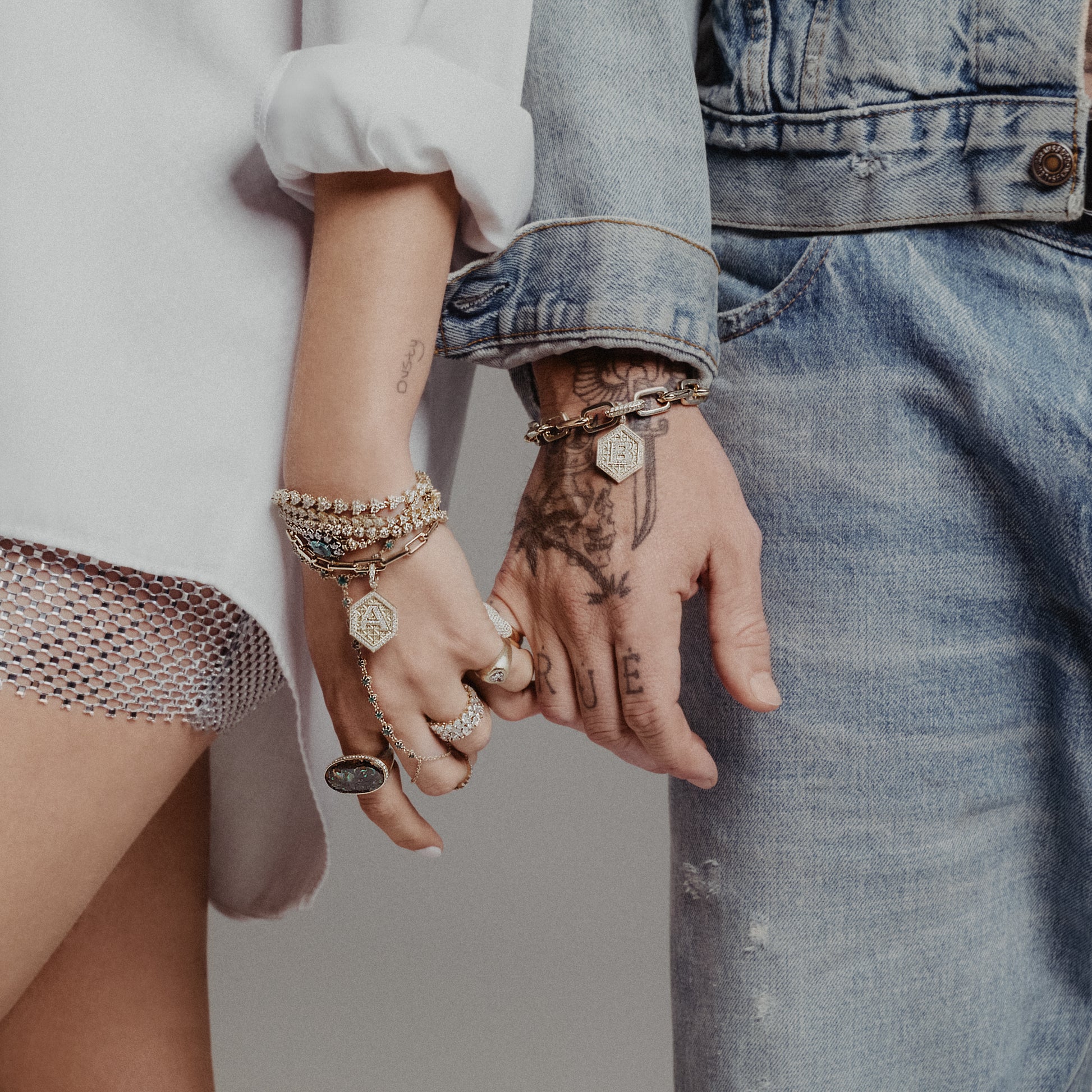 Diamond Heart Signet Ring