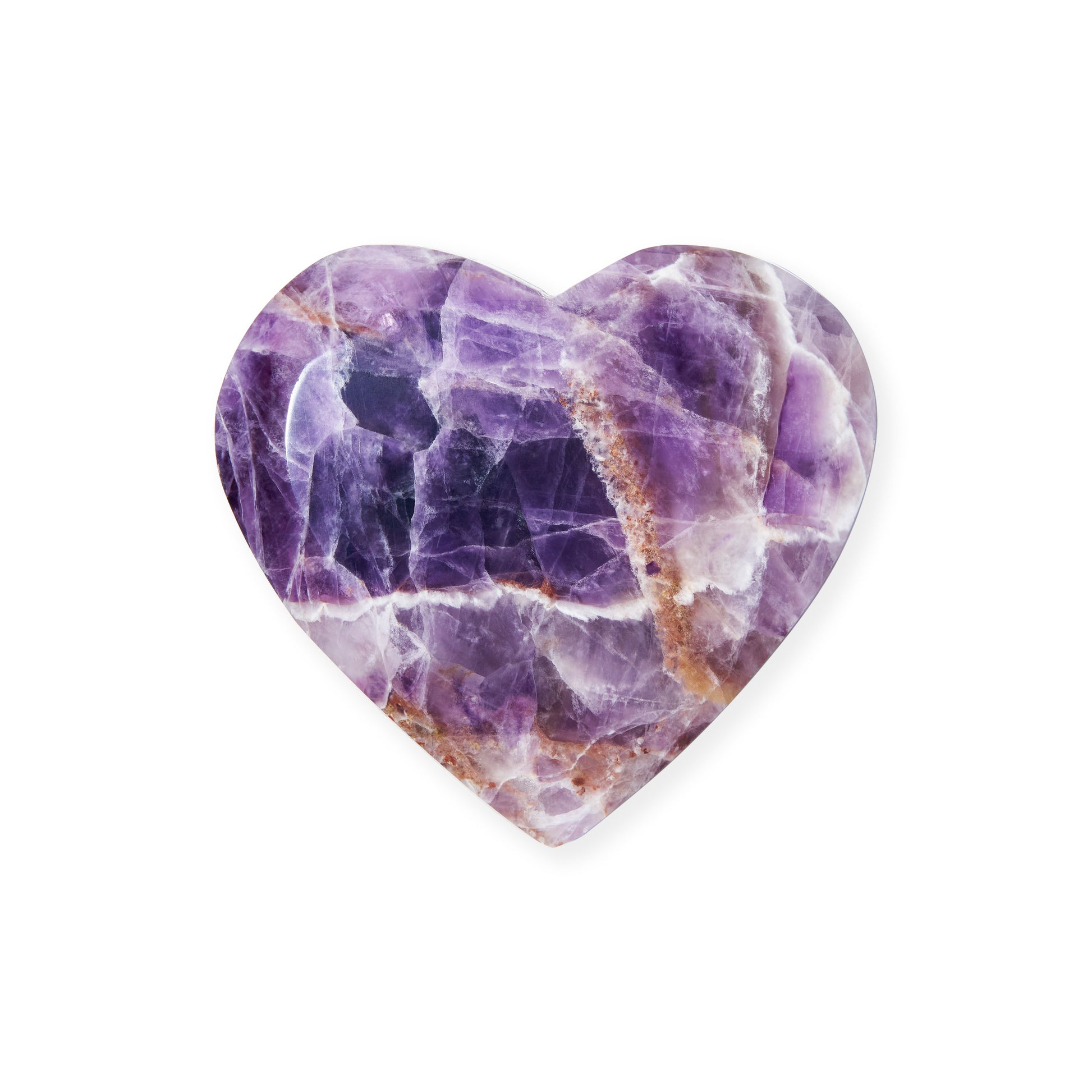 Amethyst Heart Crystal