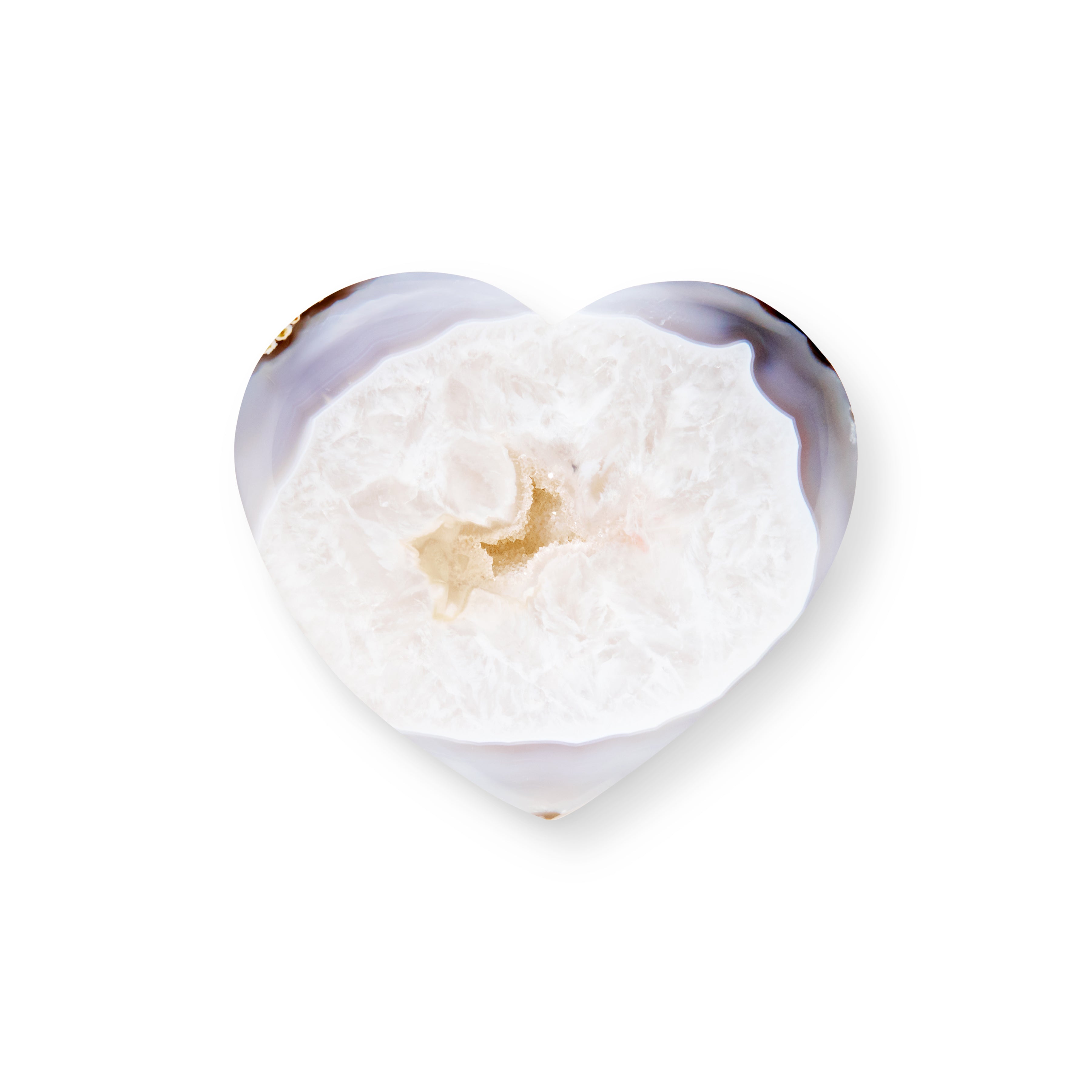 AMETHYST GEODE HEART