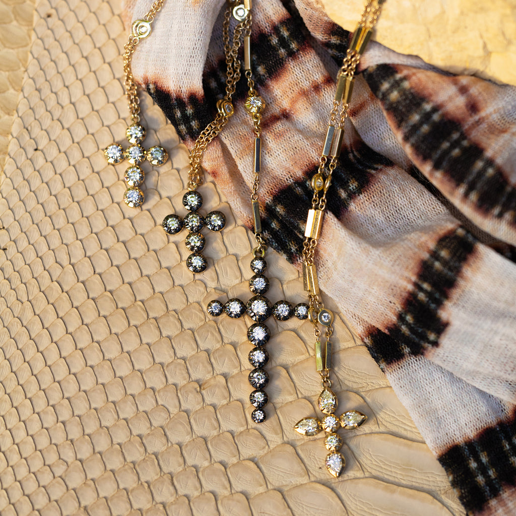 6 Sophia Diamond Cross Necklace