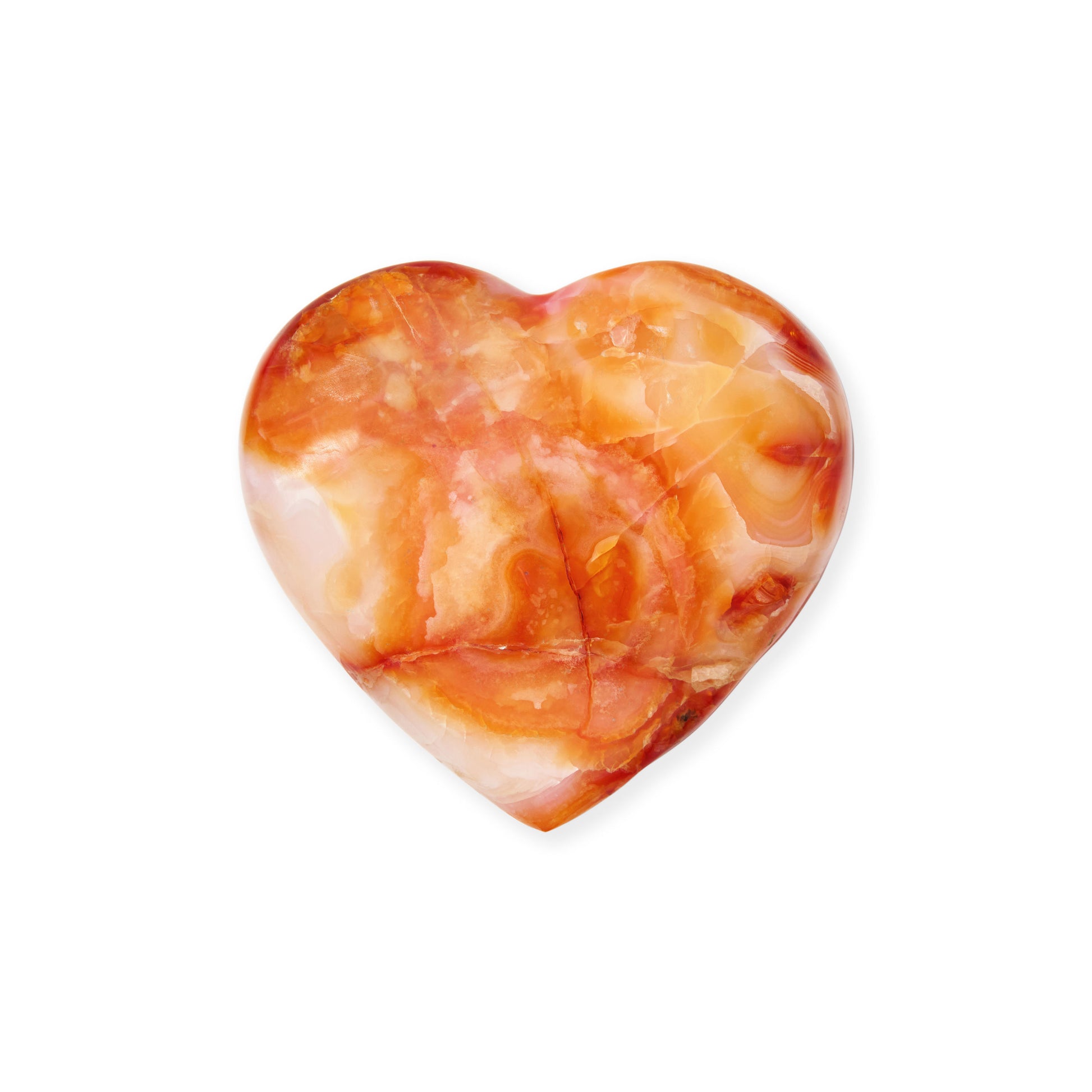 Carnelian Heart Crystal