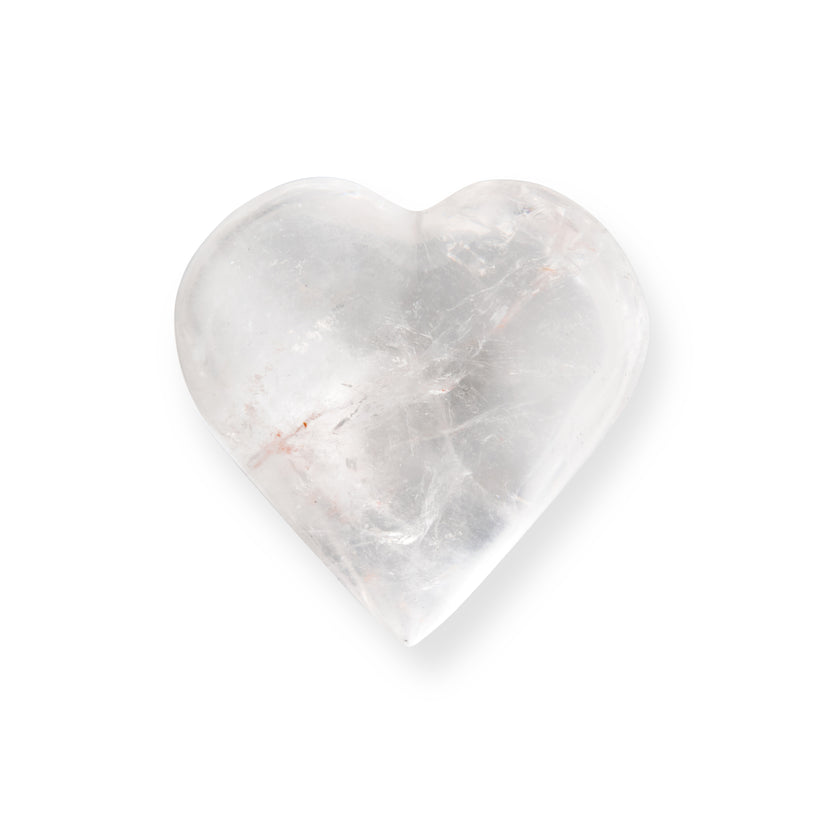 CLEAR QUARTZ HEART