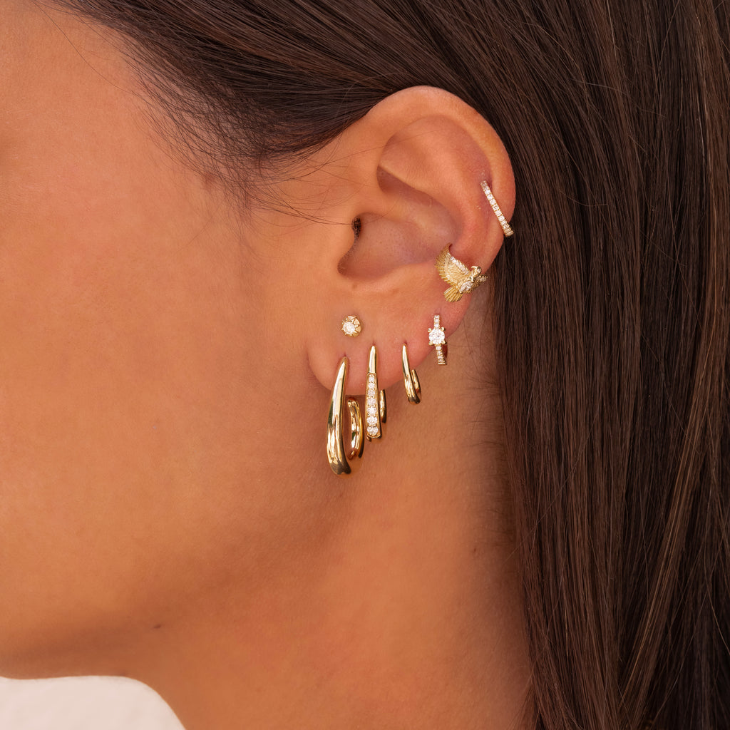 Thunderbird Diamond Ear Cuff