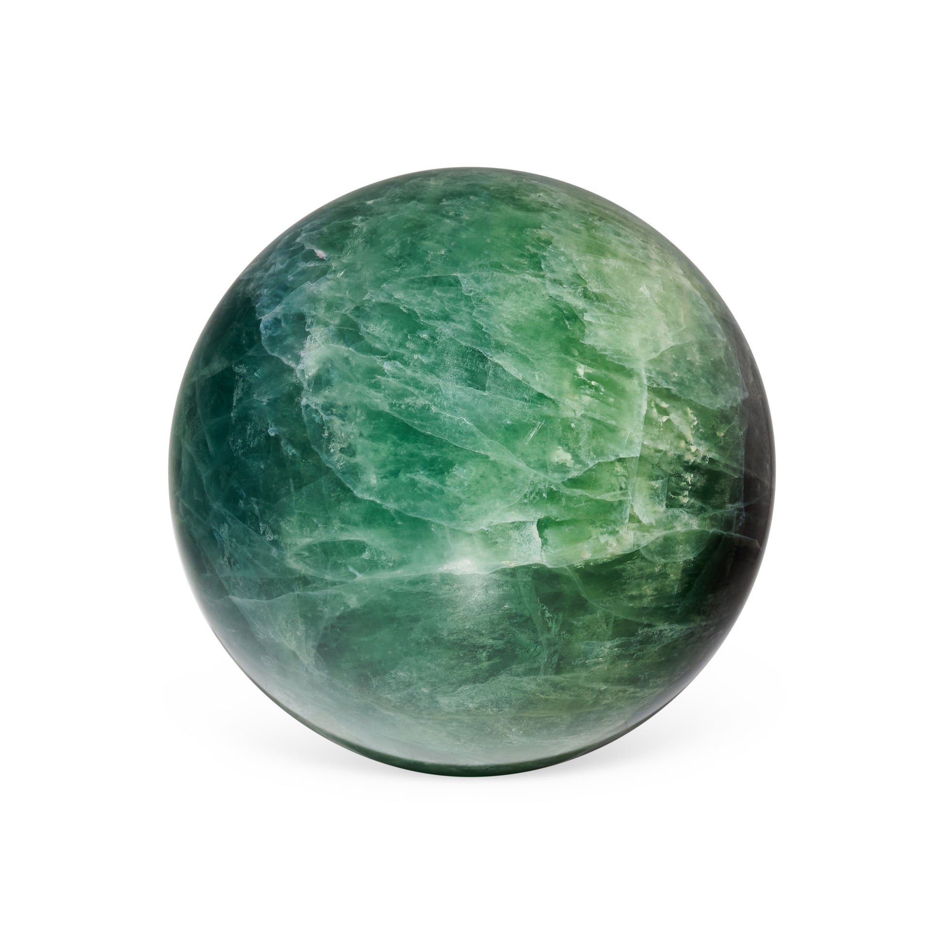 Fluorite Sphere Crystal