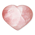 Giant Rose Quartz Heart Crystal