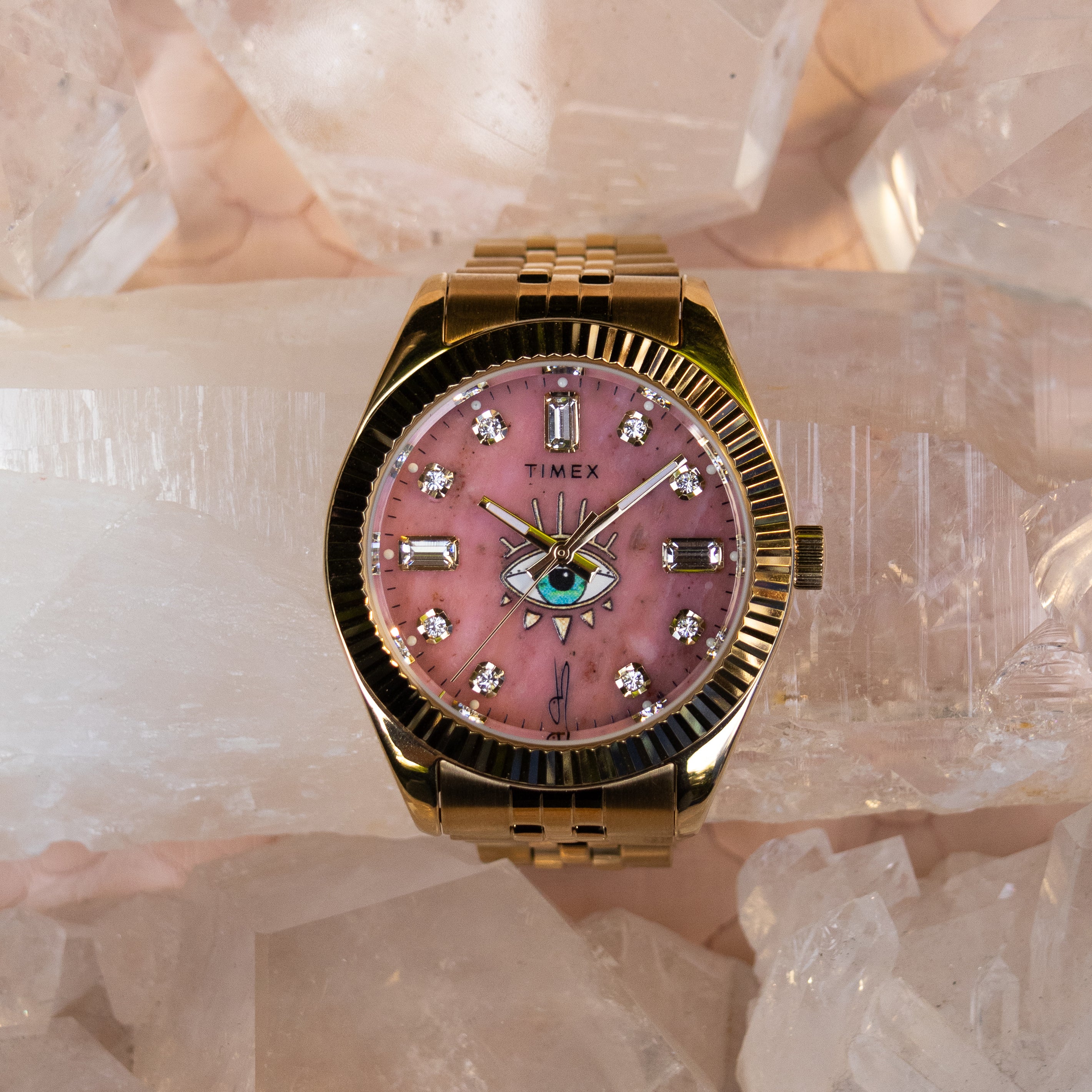 TIMEX X JA LEGACY DAYDREAMER WATCH RHODOCHROSITE