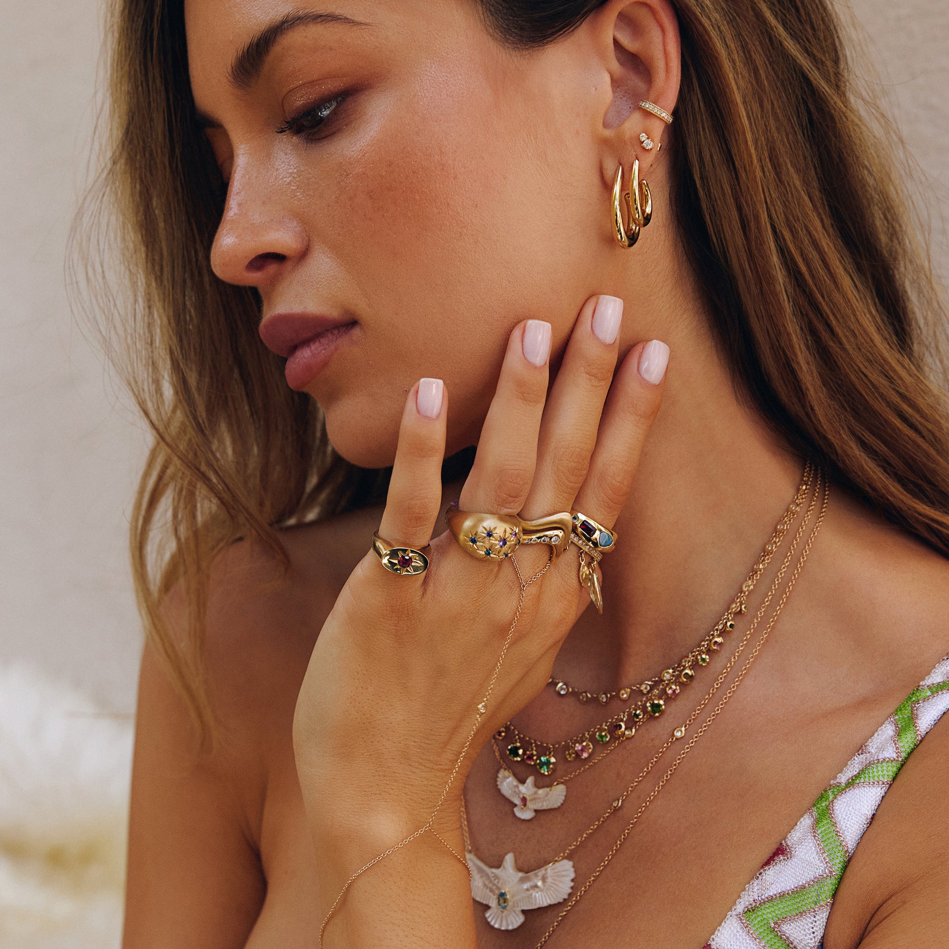 1 Row Pave Ear Cuff