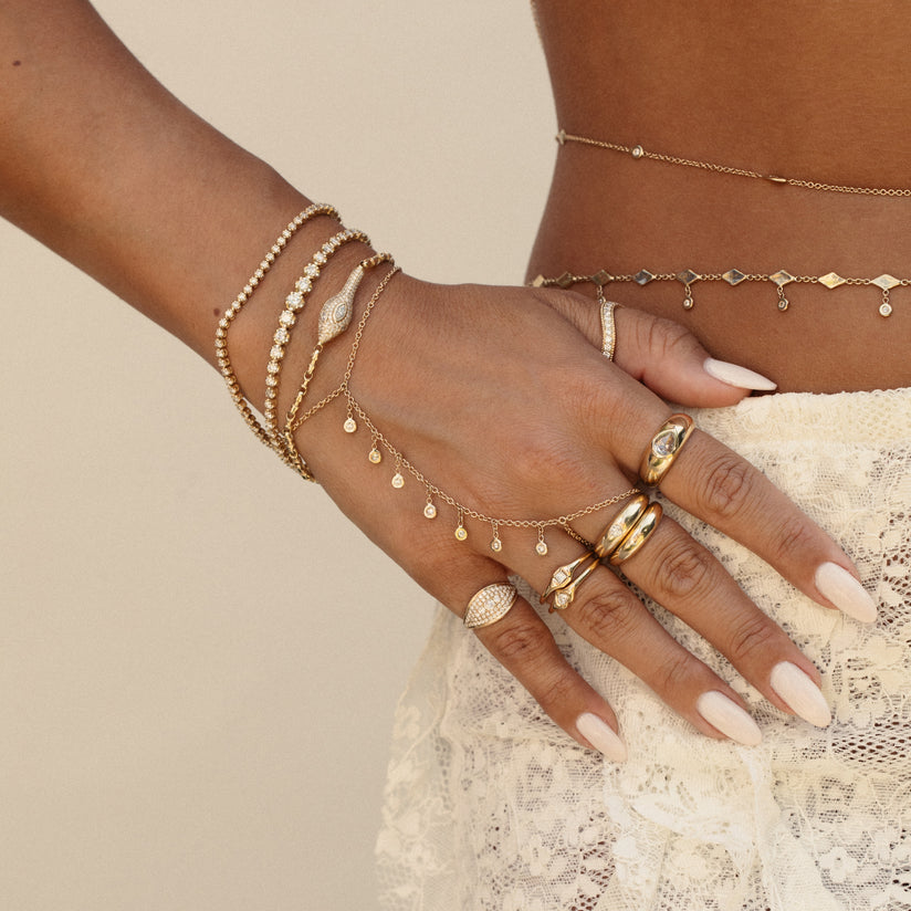 Smooth Gold Dome Ring