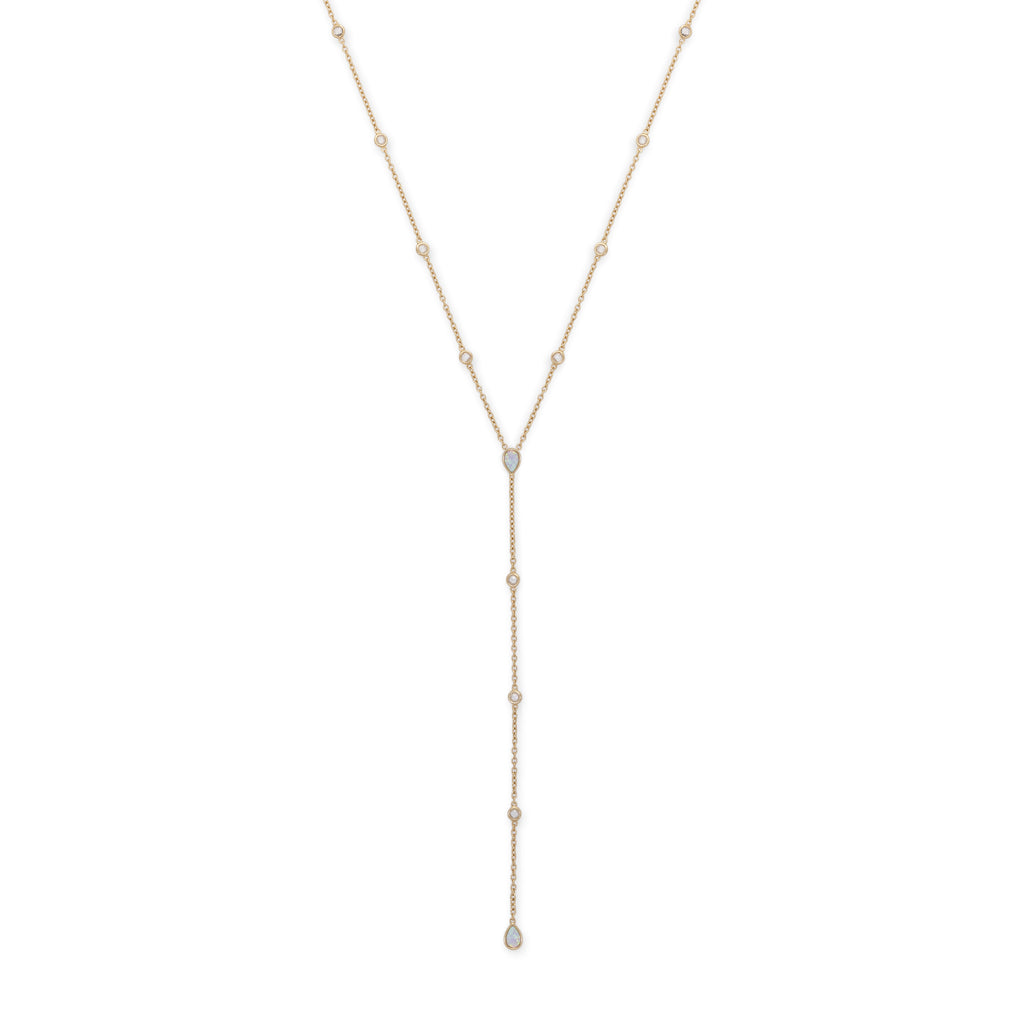 JA x Tropic of C Lyra Y Necklace
