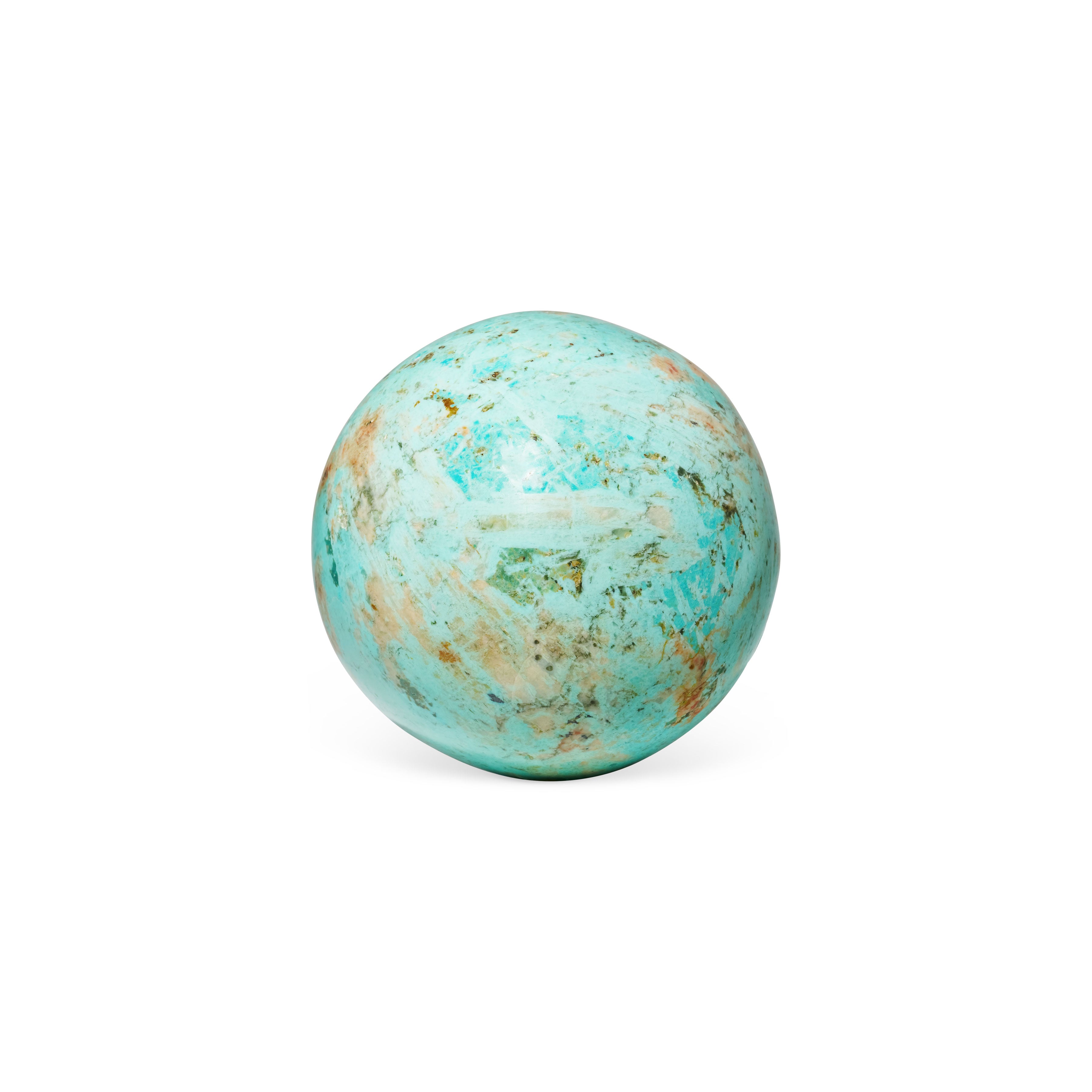 Peruvian Turquoise Sphere Crystal – Jacquie Aiche