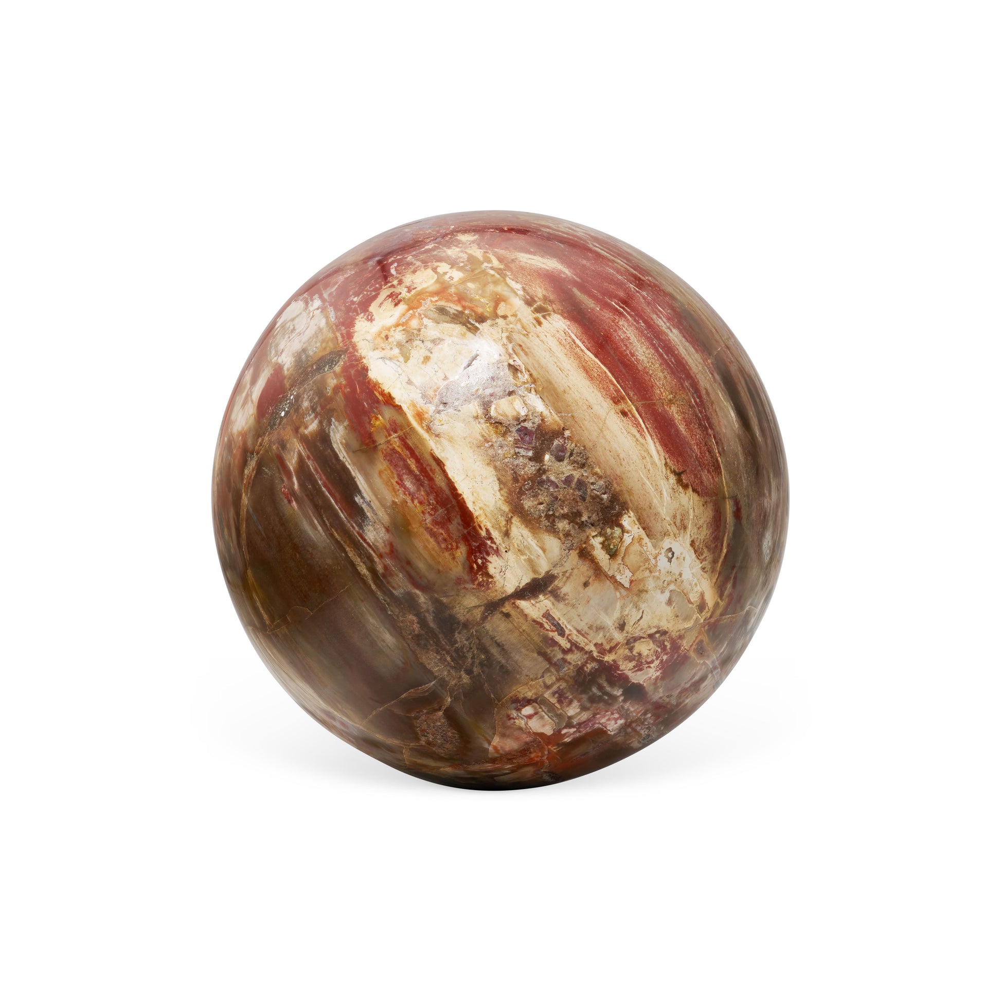 Petrified Wood Sphere Crystal