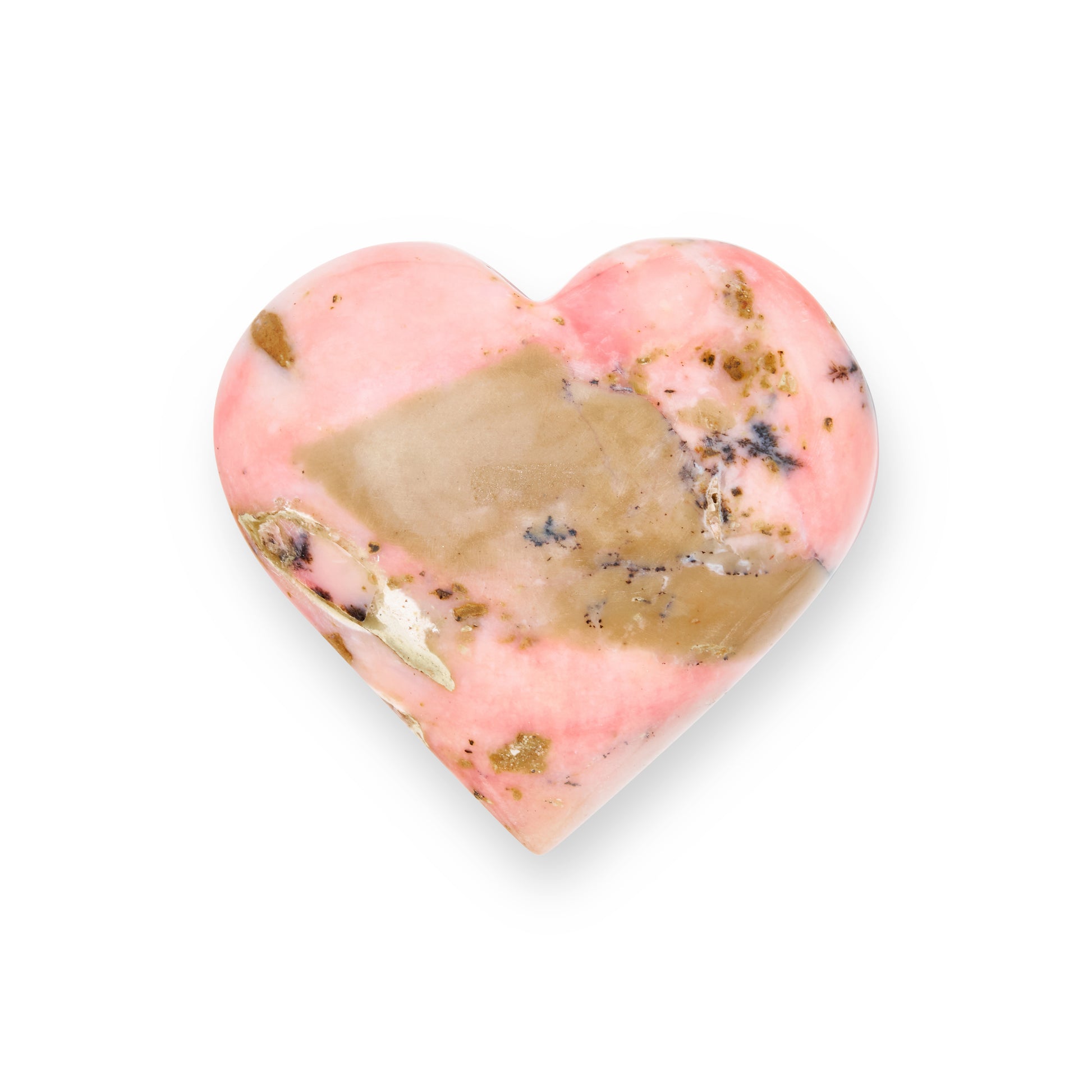 Pink Opal Heart