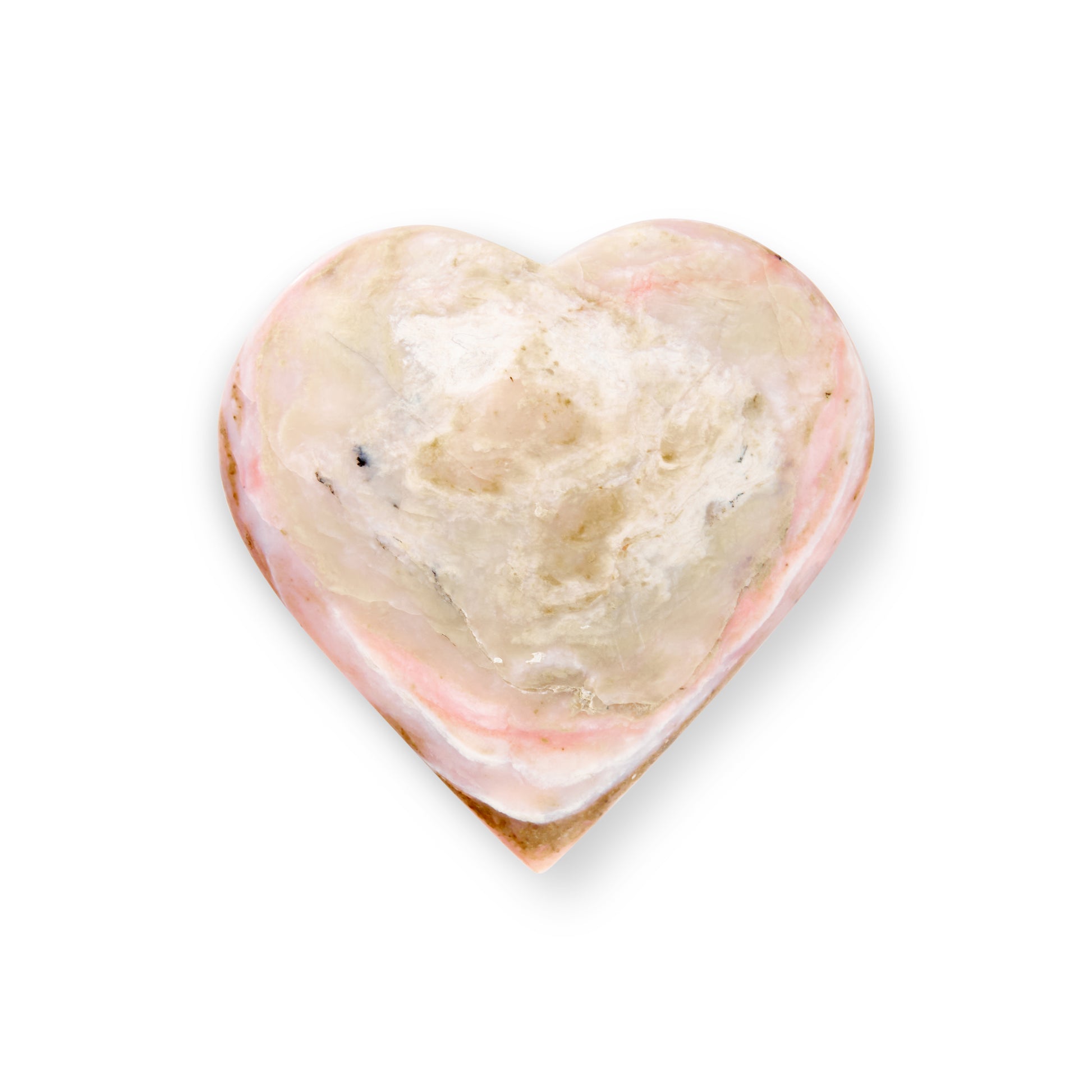 Pink Opal Heart