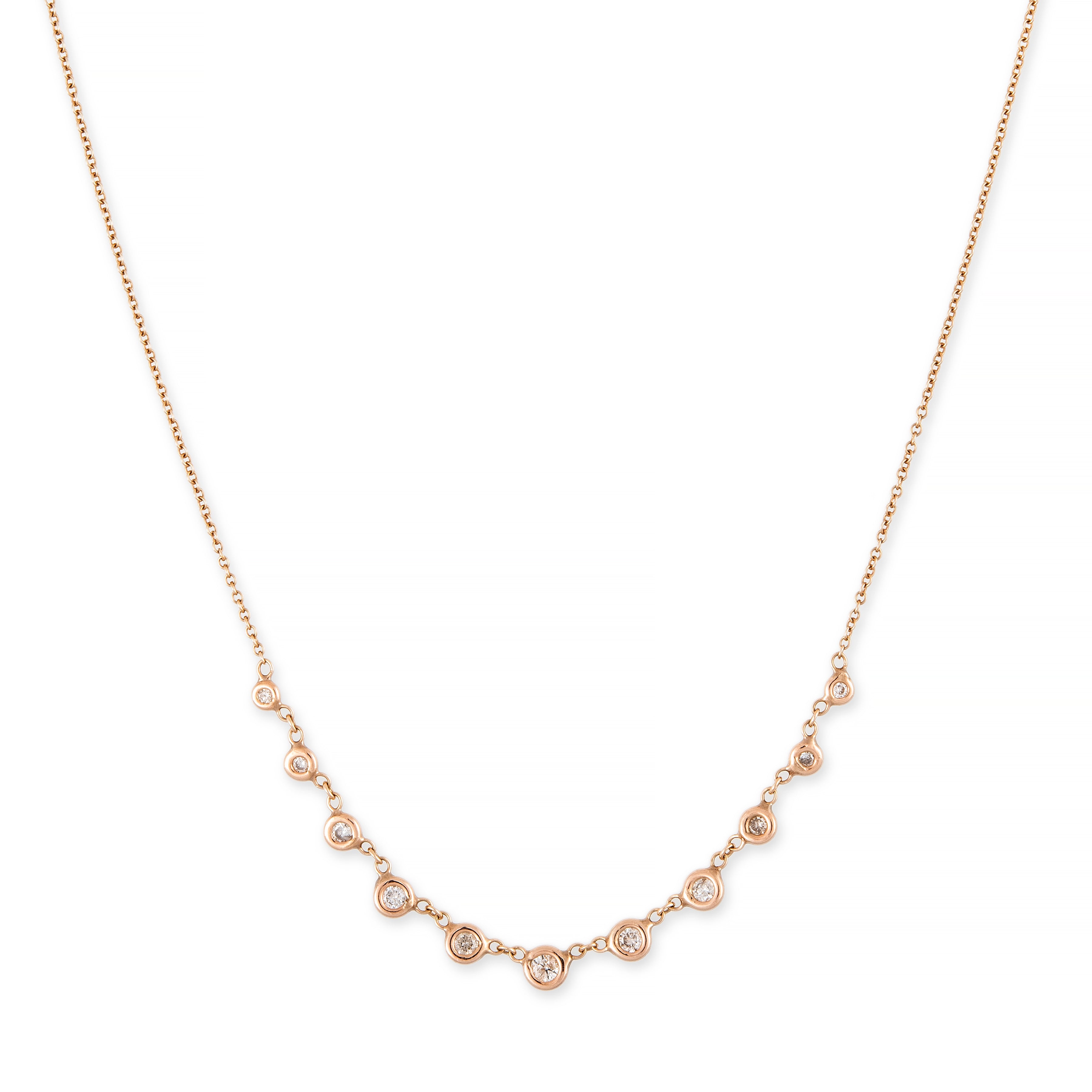11 Diamond Emily Necklace