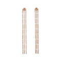 Pave Shower Bar Earrings