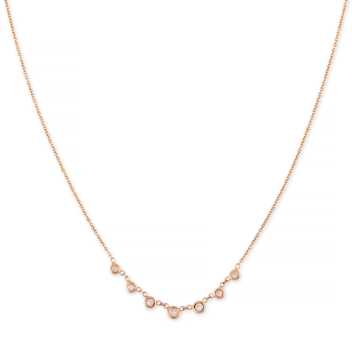 7 Diamond Emily Necklace