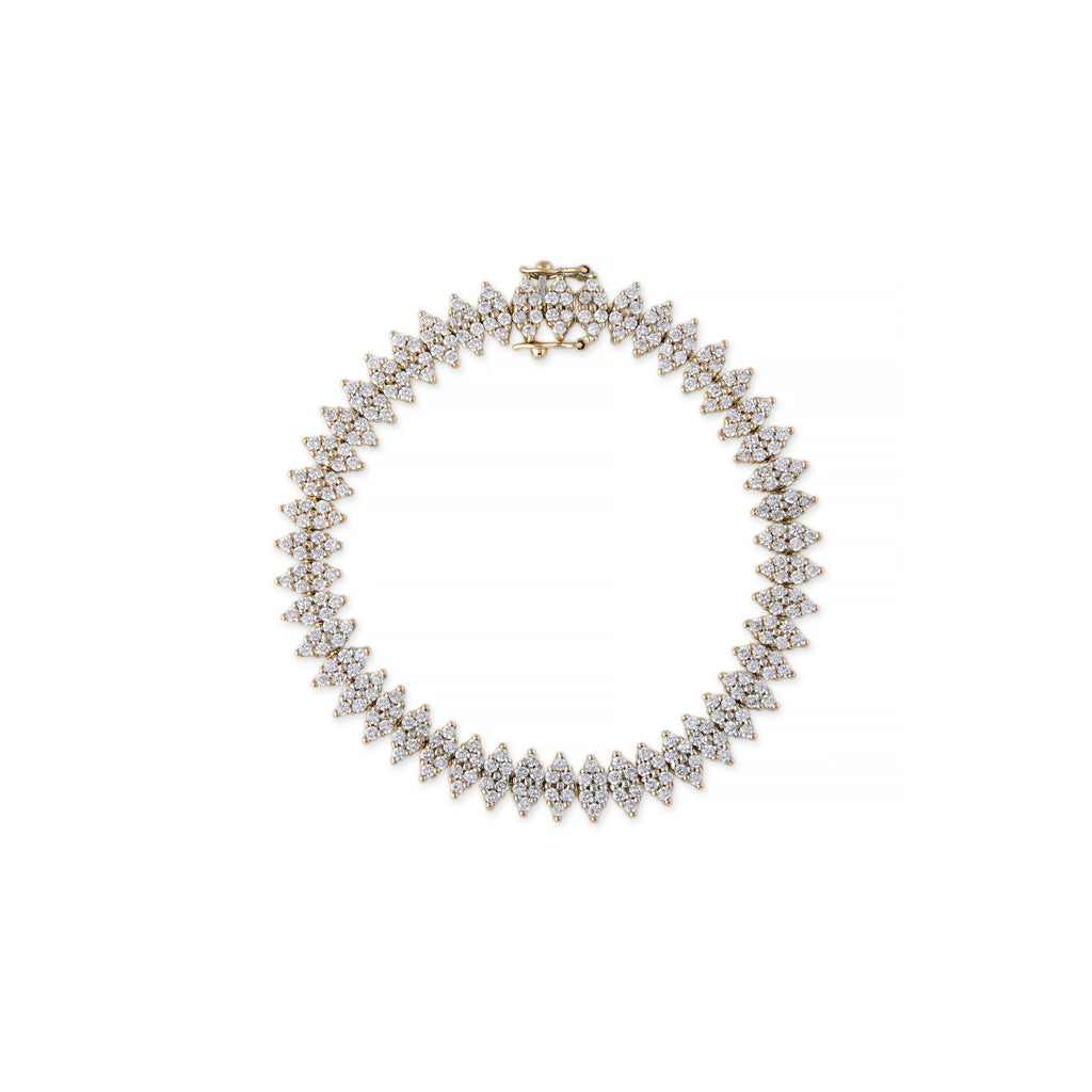 Double Liz Diamond Bracelet
