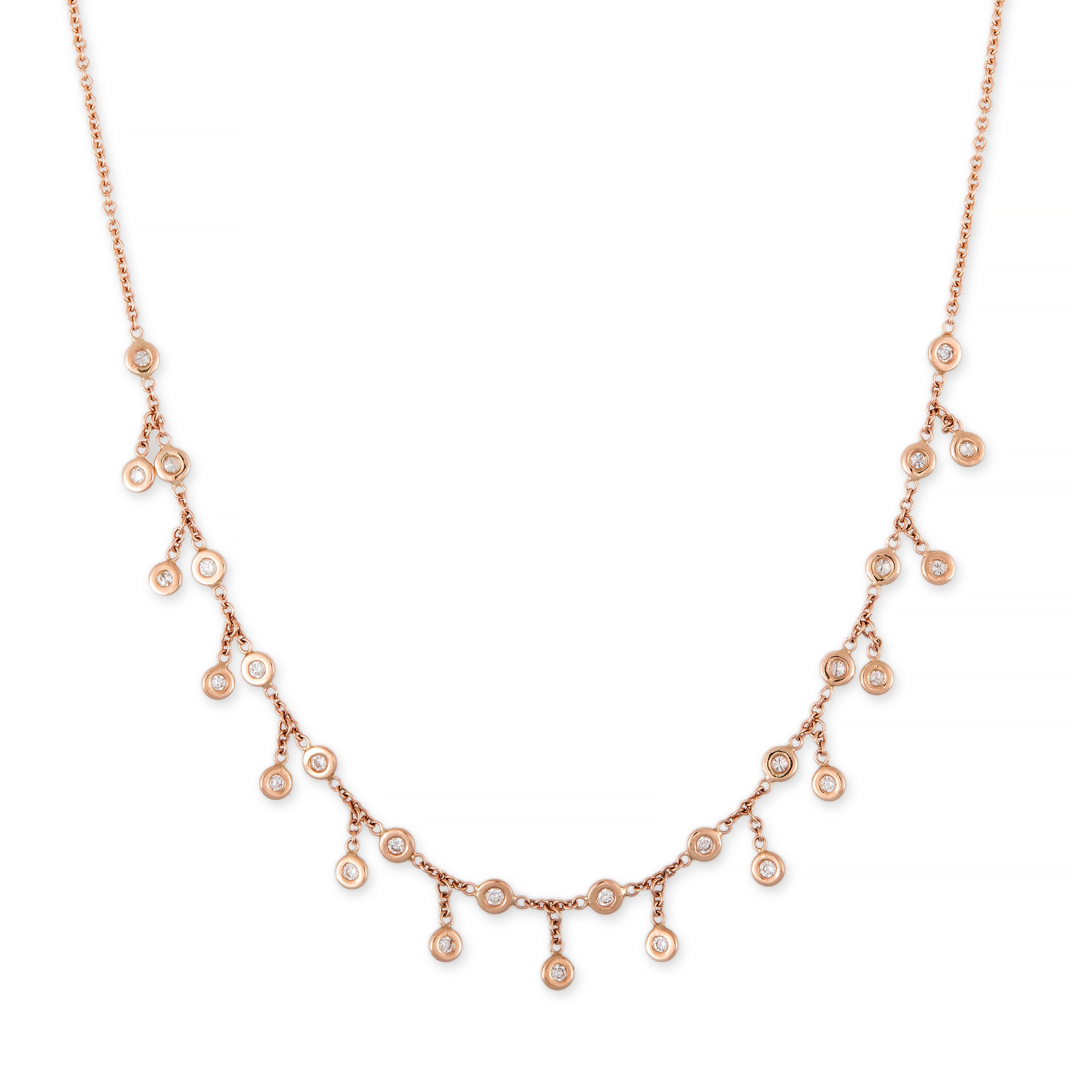 Diamond Shaker Necklace