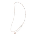 Moonstone Bead Diamond Drip Belly Chain