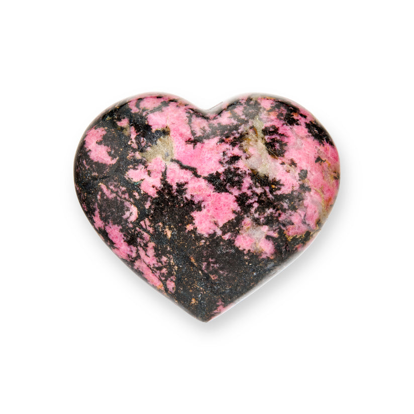 RHODONITE HEART