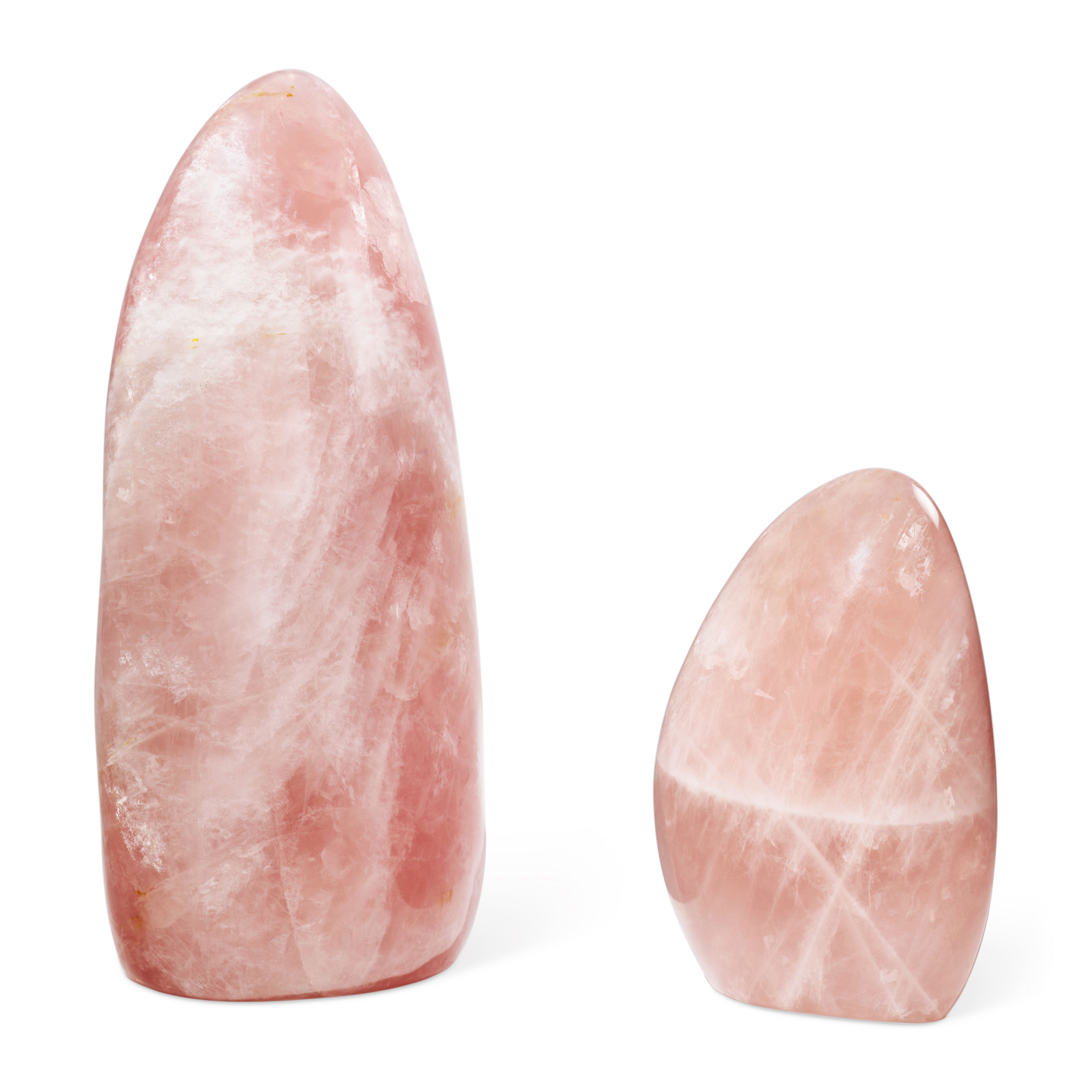 Rose Quartz Crystal Set
