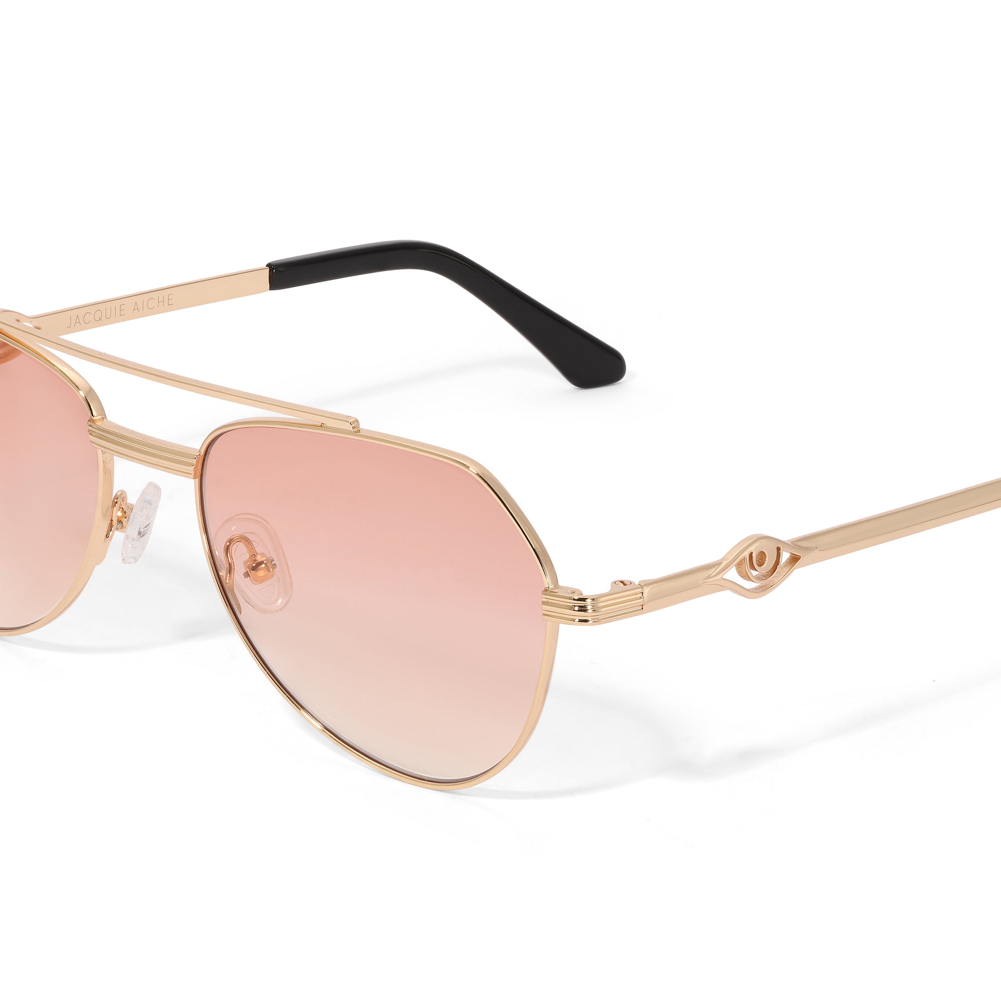 Sacred Gaze Aviator Morganite Sunglasses
