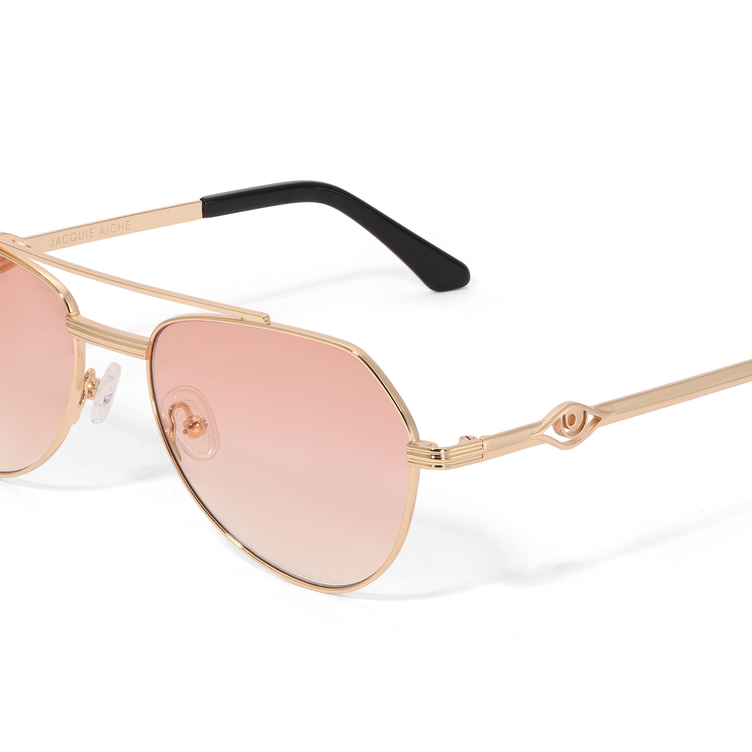 Sacred Gaze Aviator Morganite Sunglasses