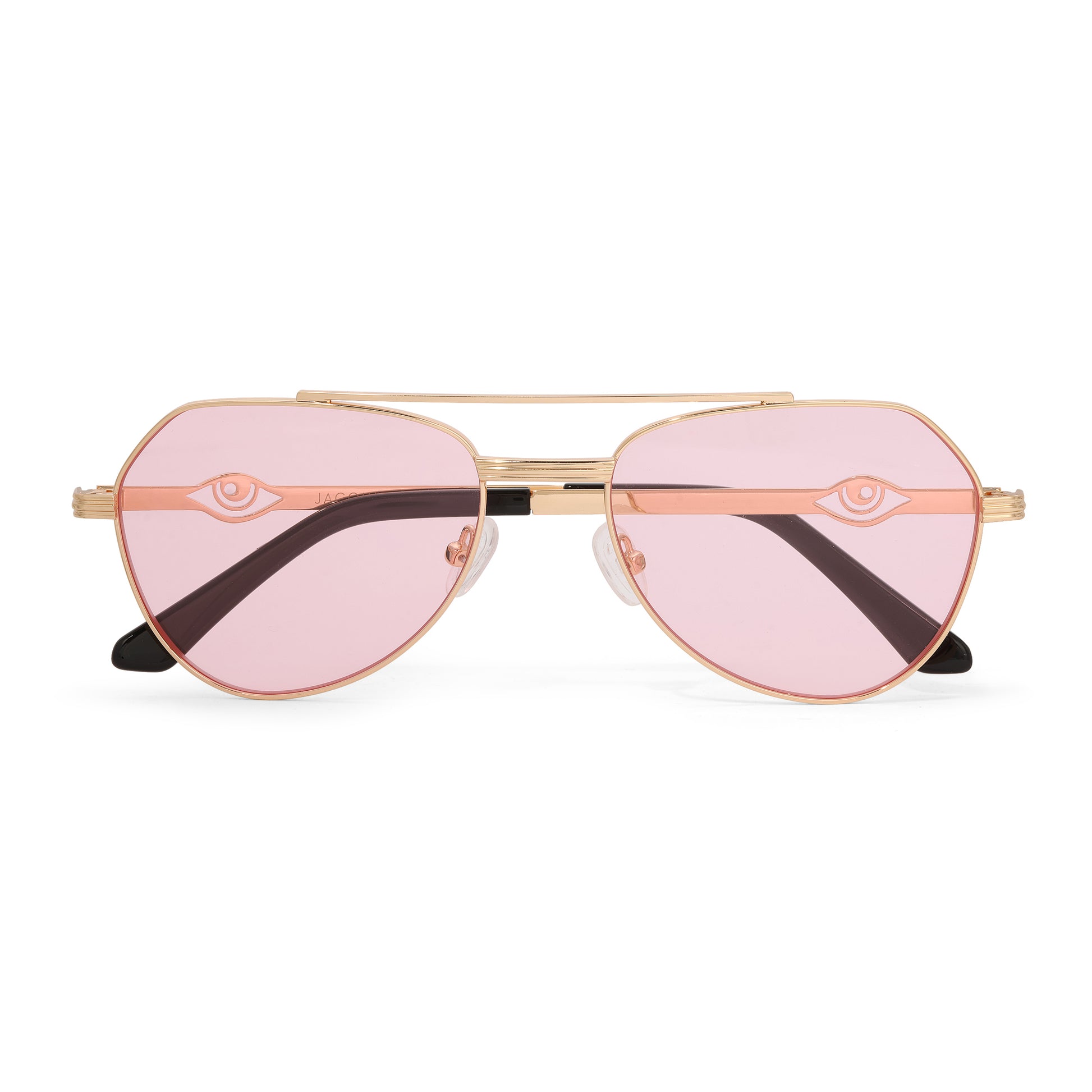 Sacred Gaze Aviator Pink Tourmaline Sunglasses
