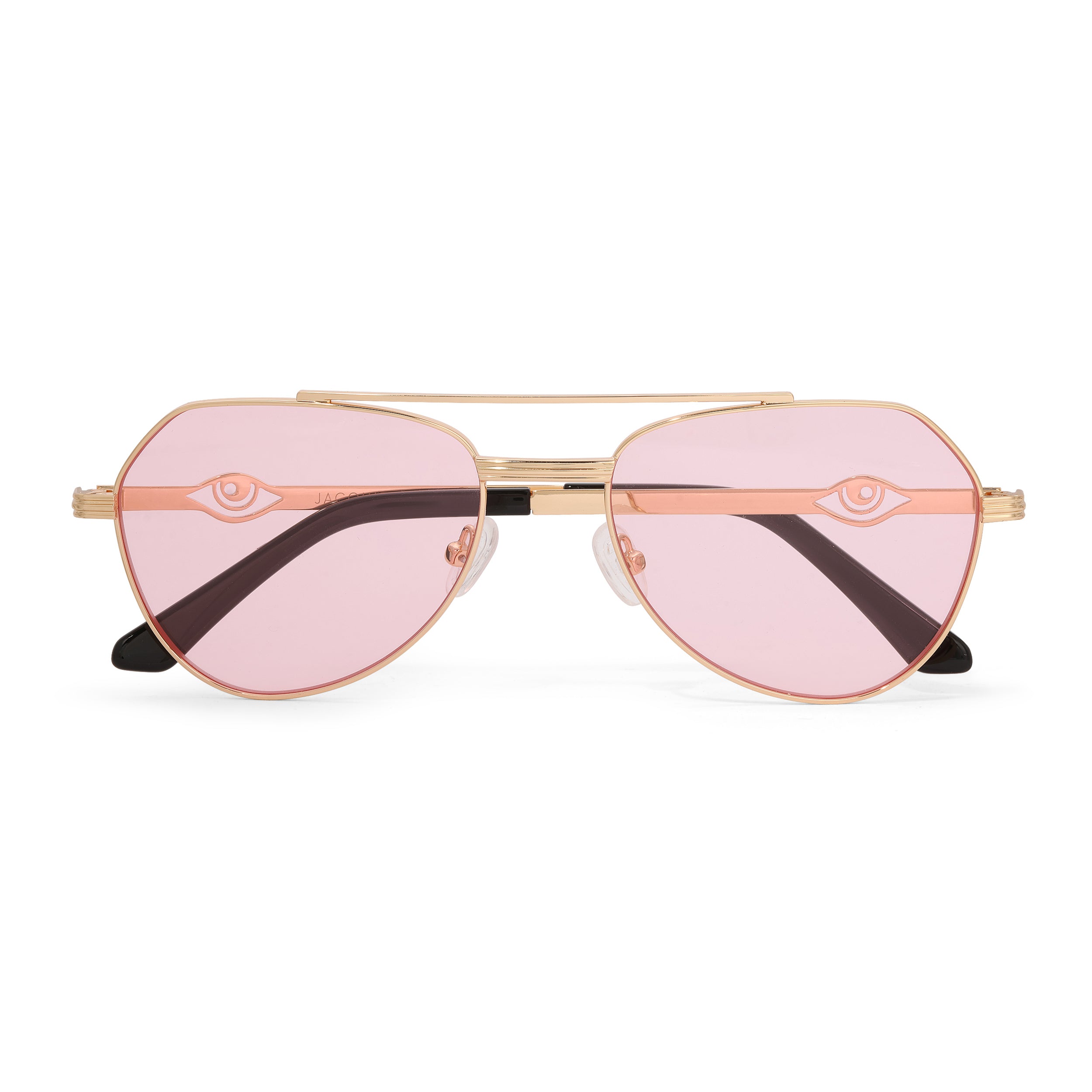 Sacred Gaze Aviator Pink Tourmaline Sunglasses