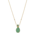 Small Aladdin Chrysoprase Potion Bottle Necklace