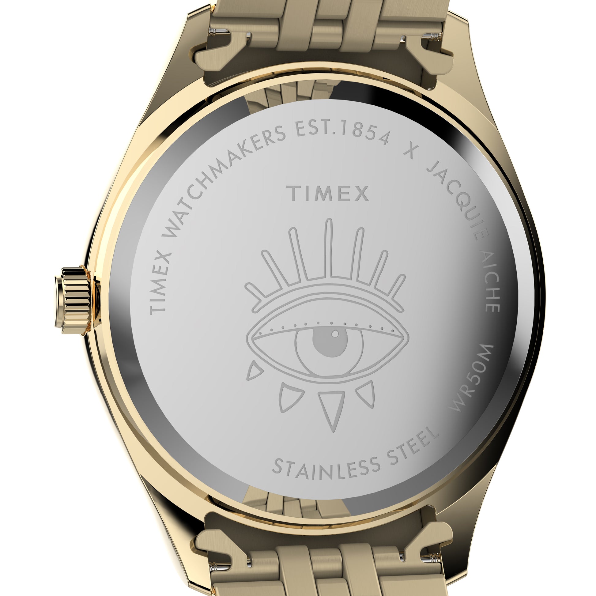 TIMEX X JA LEGACY INTUITION WATCH GOLDSTONE
