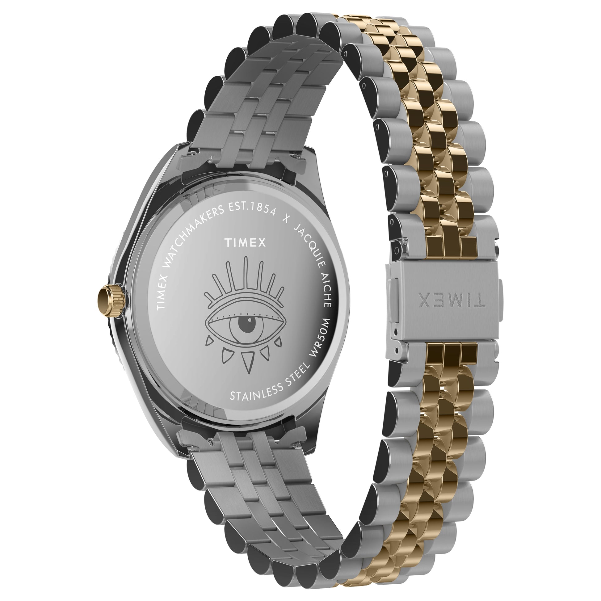 Timex x JA Legacy Blue Agate Eclipse Watch