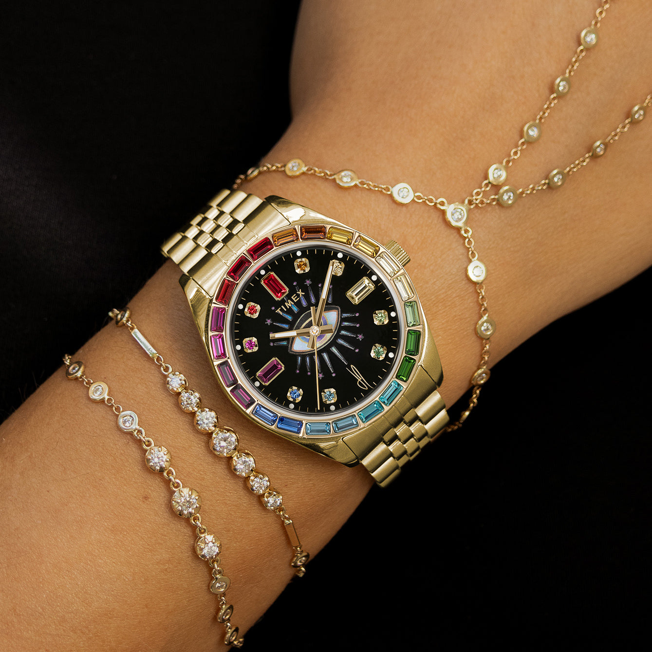 Timex x Jacquie Aiche Legacy Cosmic Nights Timepiece